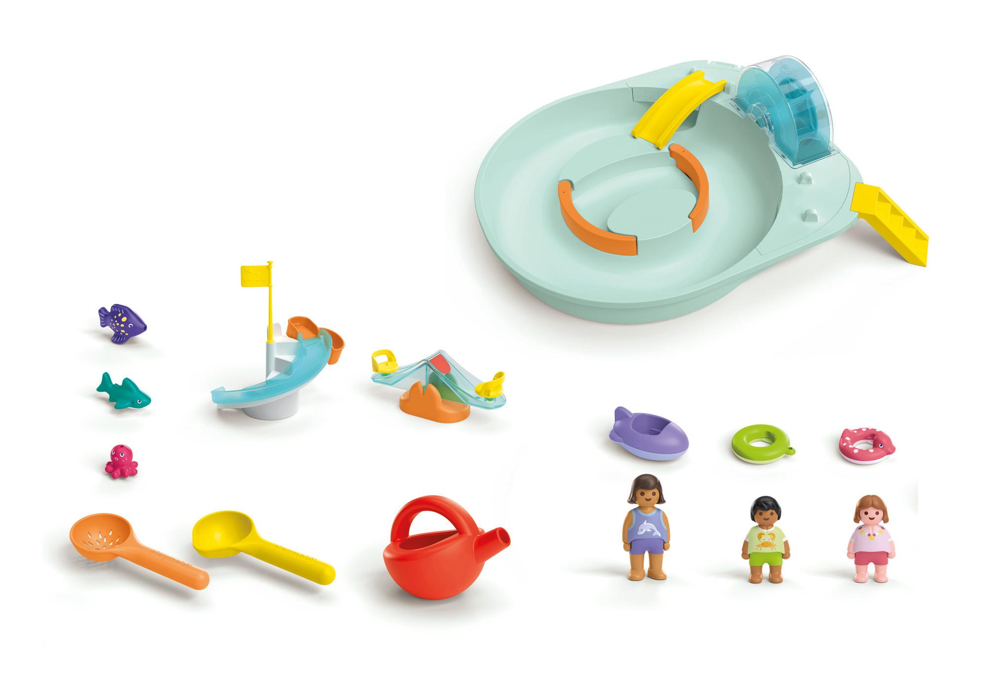 JUNIOR AQUA: Wasserbahn mit Wasserspielplatz und Lerneffekten