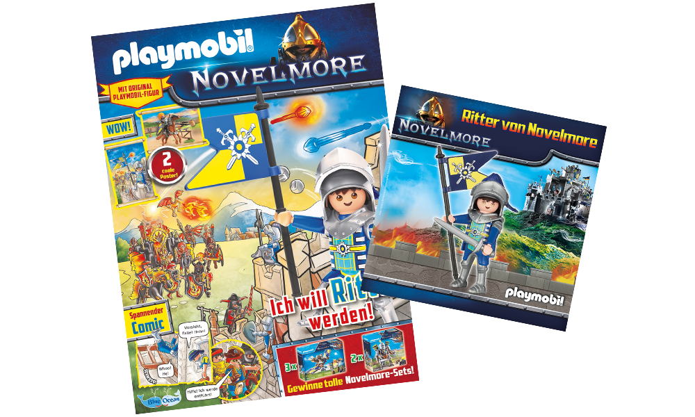 PLAYMOBIL-Magazin NOVELMORE (Magazin 24/23 Ritter)