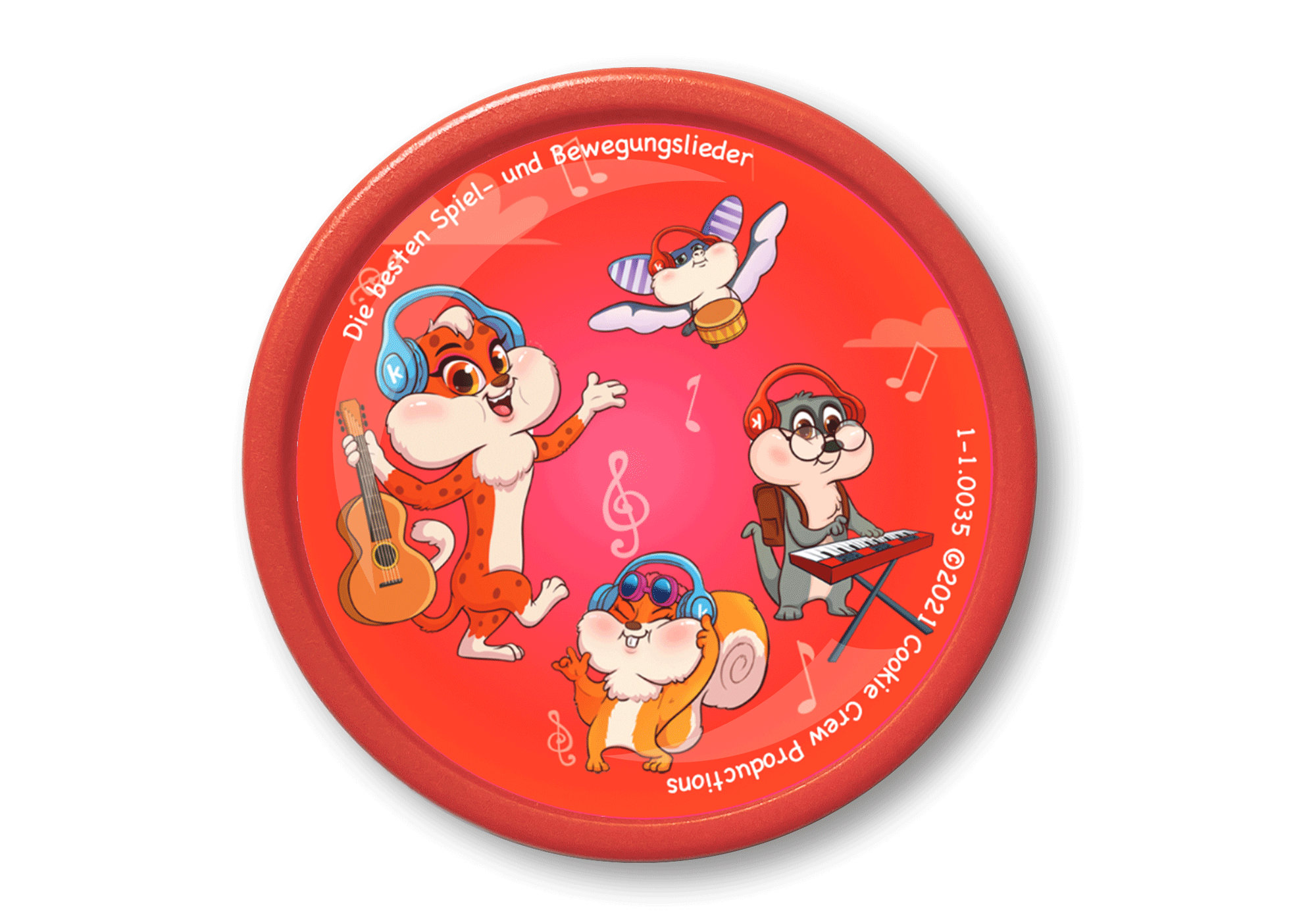 Kekz - Cookie Crew - 32 Spiel- & Bewegungslieder