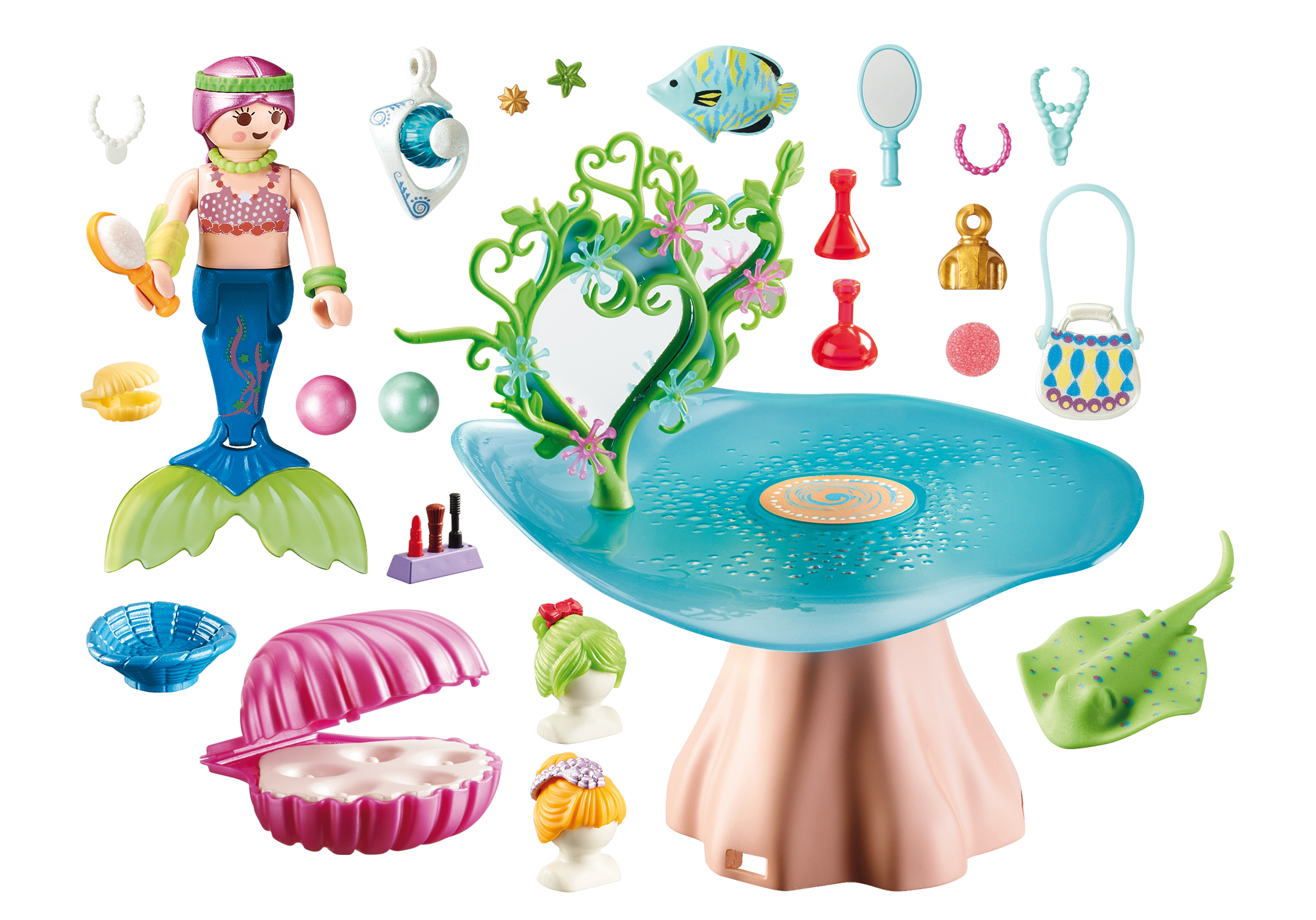 Beautysalon mit Perlenschatulle