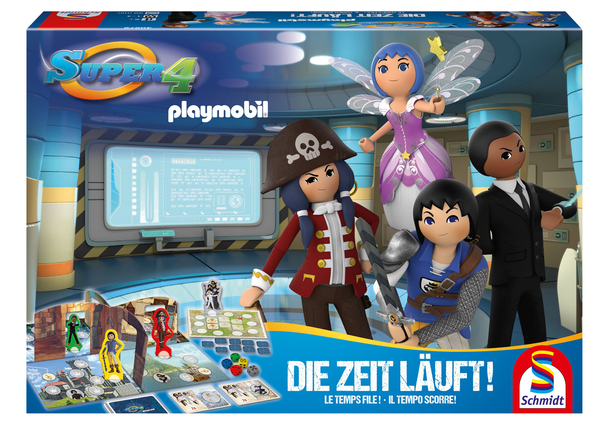 Spiel Super 4 - Die Zeit läuft!