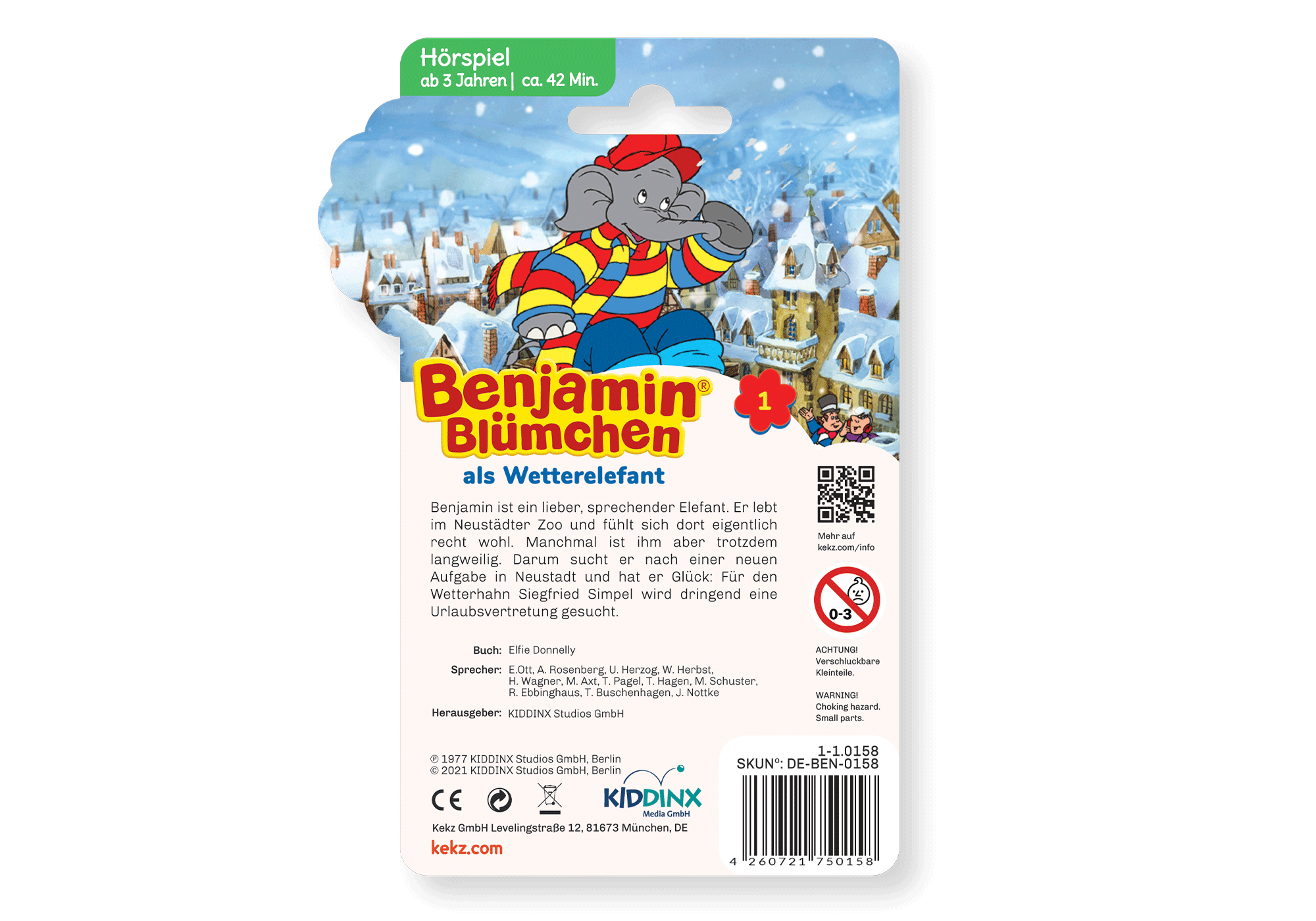 Kekz - Benjamin Blümchen - als Wetterelefant