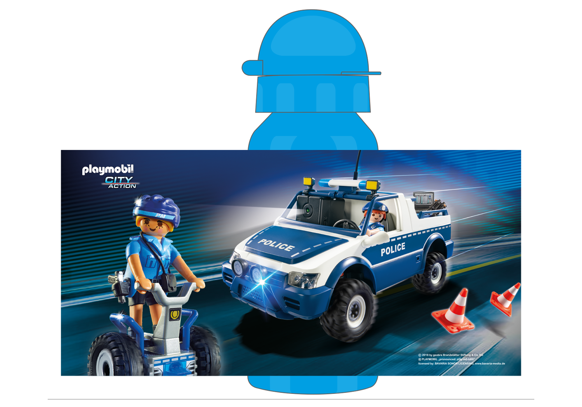 Playmobil Flasche Polizei
