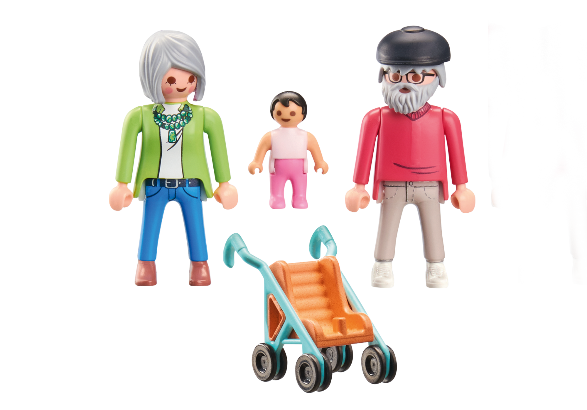 Großeltern mit Baby