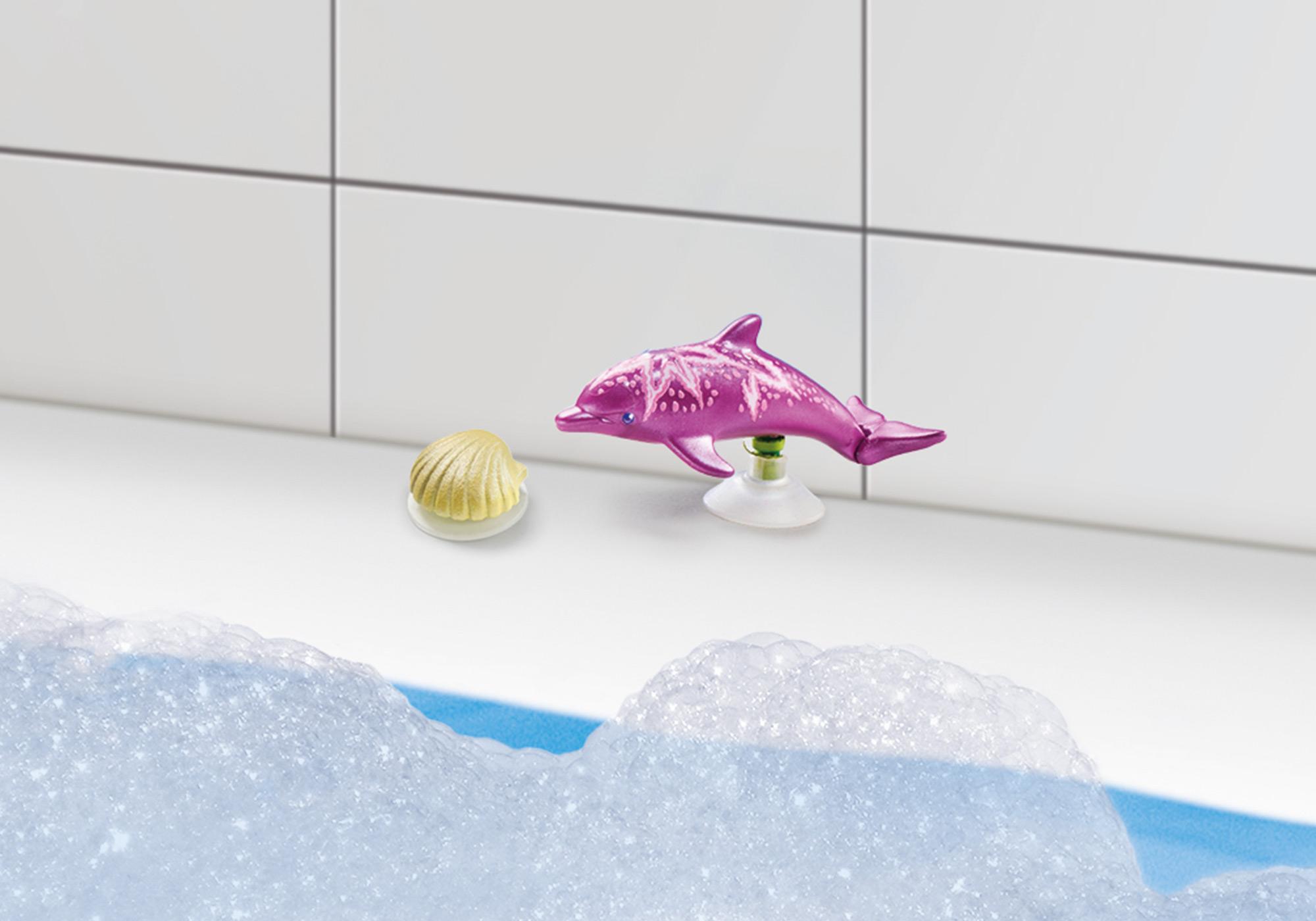 Meerjungfrau mit Delfinen