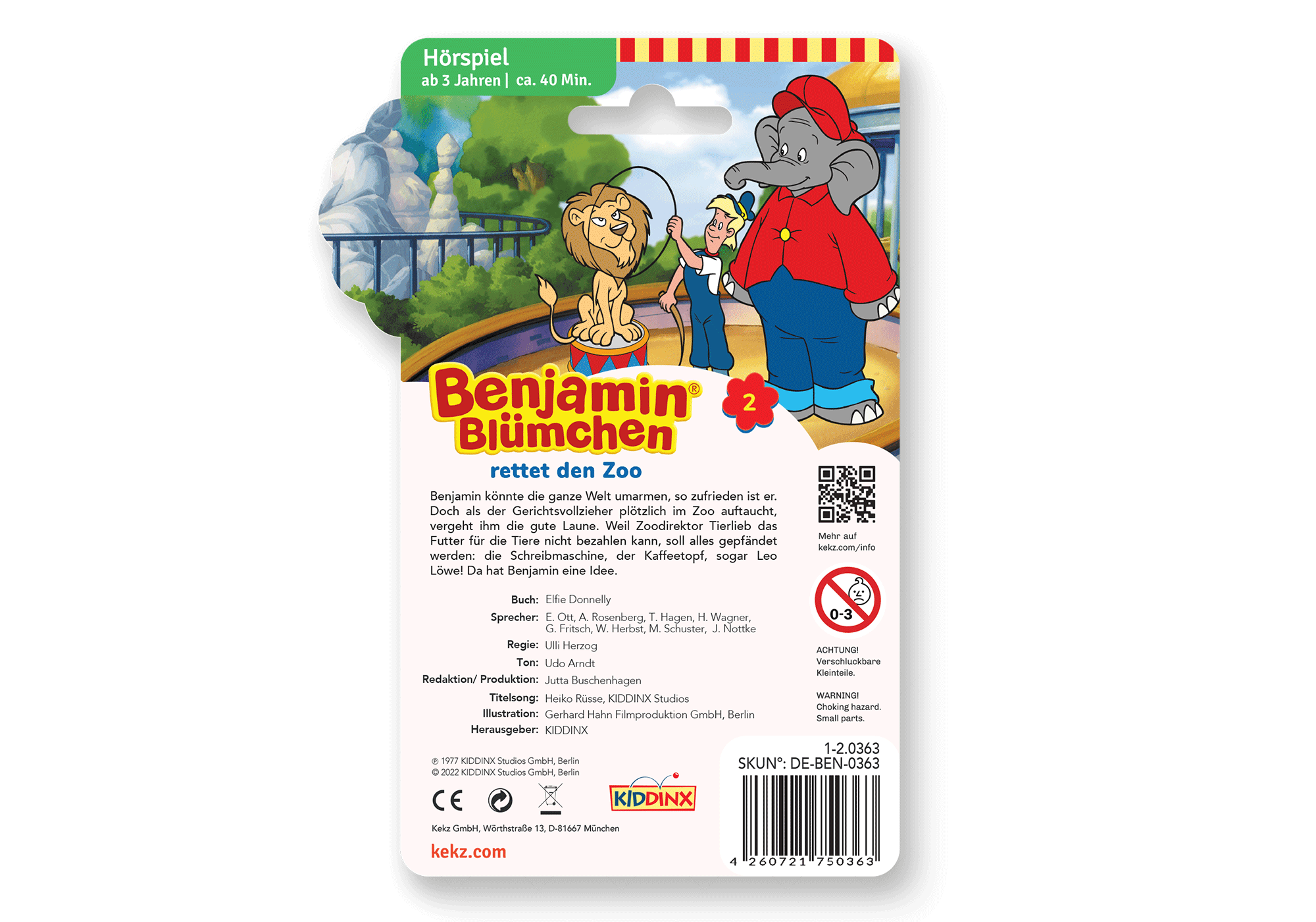 Kekz - Benjamin Blümchen - Benjamin rettet den Zoo