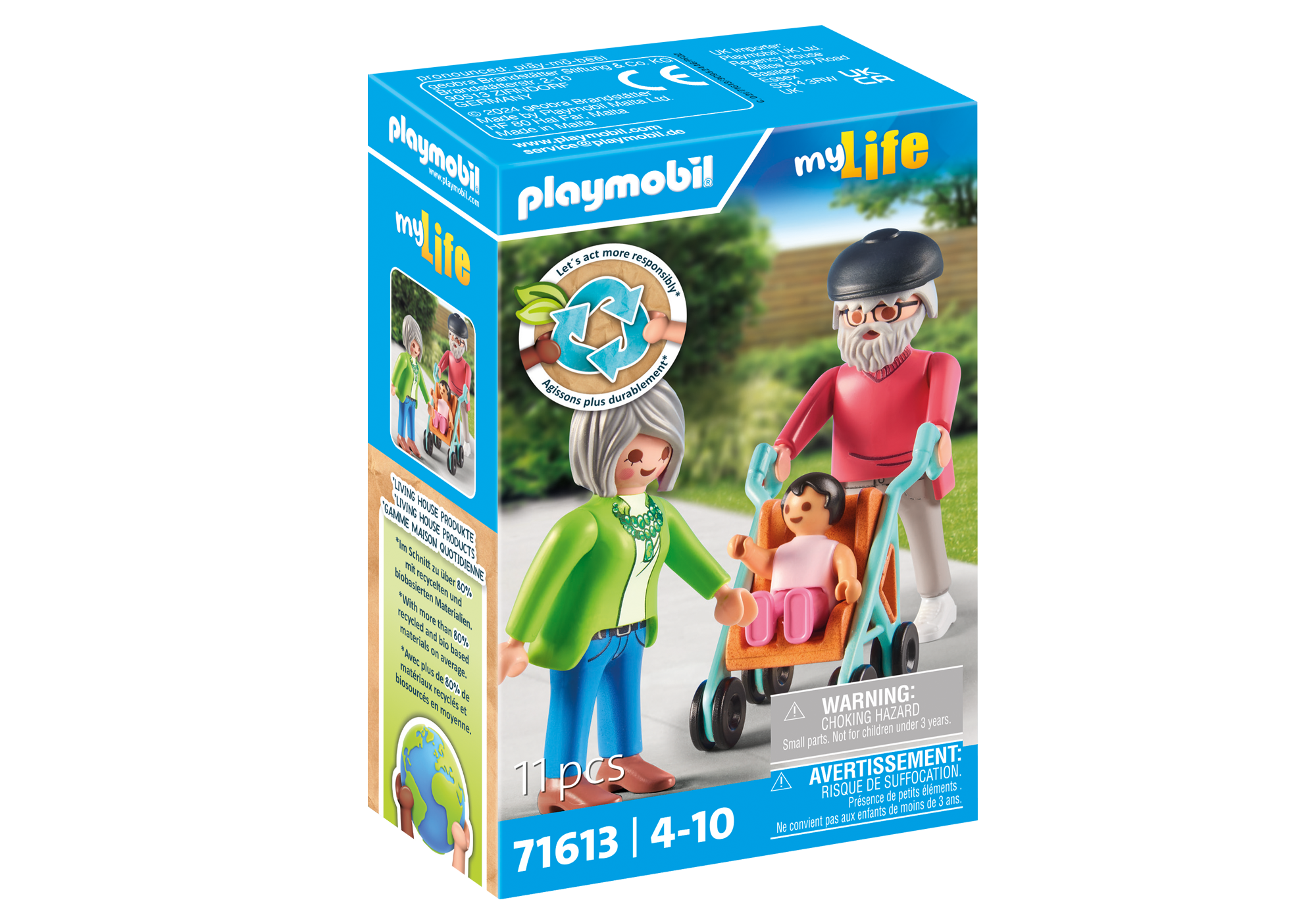 Großeltern mit Baby