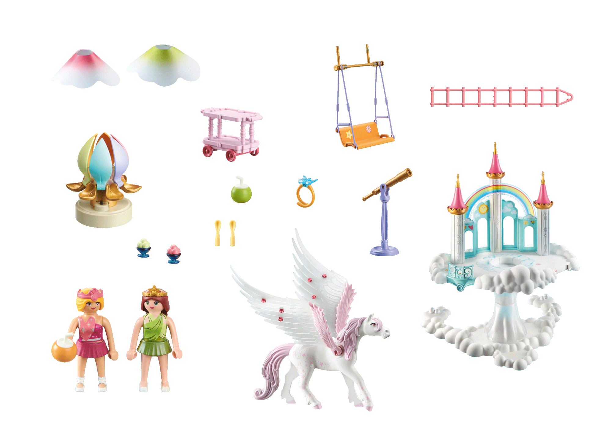 Himmlisches Regenbogenschloss