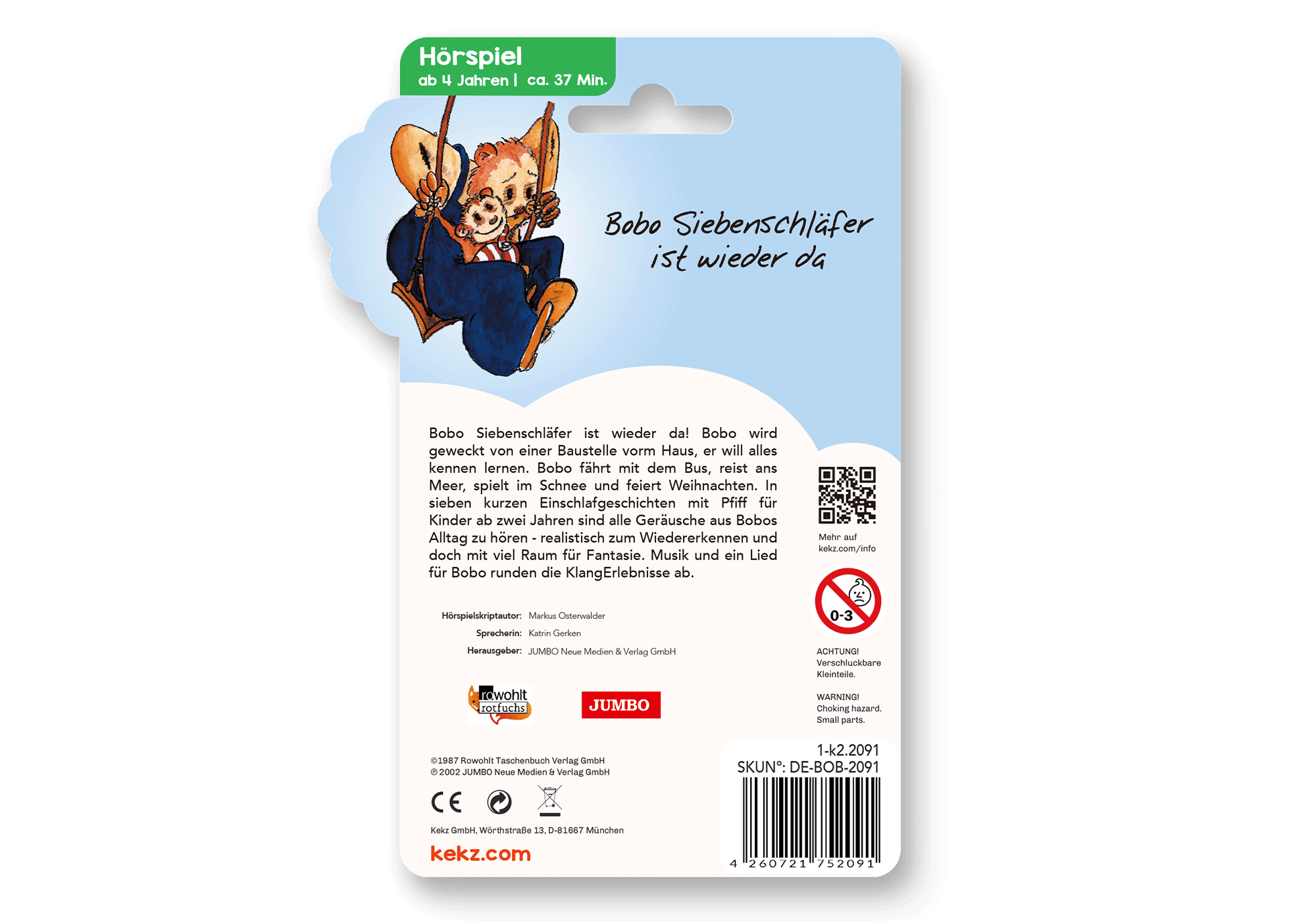 Kekz - Bobo Siebenschläfer - Er ist wieder da