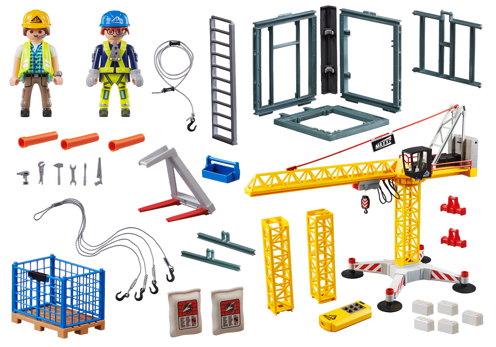 RC-Bauan mit Bauteil