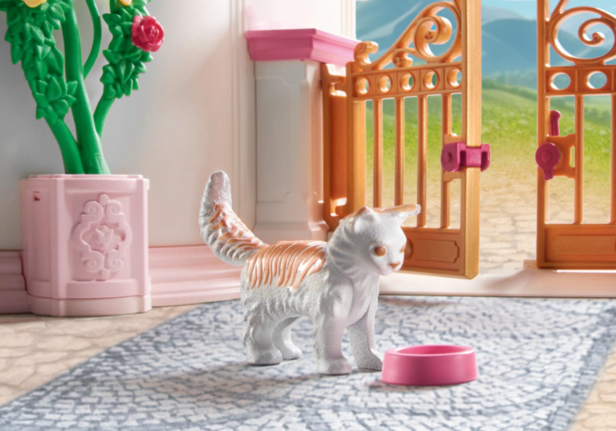 Prinzessinnenschloss mit Königspaar