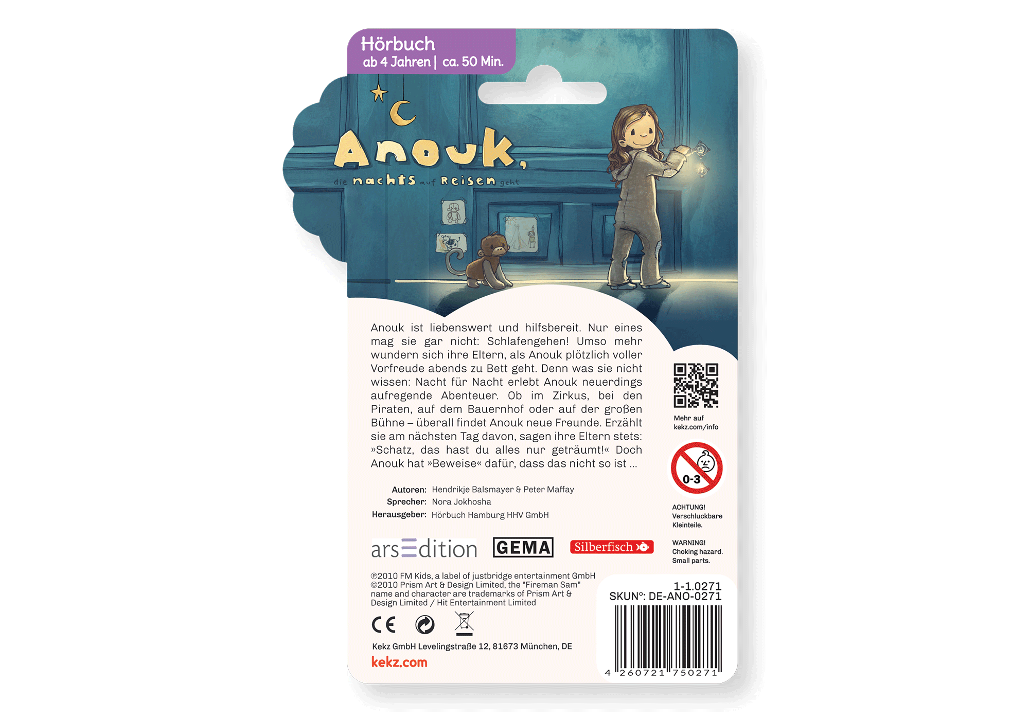 Kekz - Anouk - die Nachts auf Reisen geht