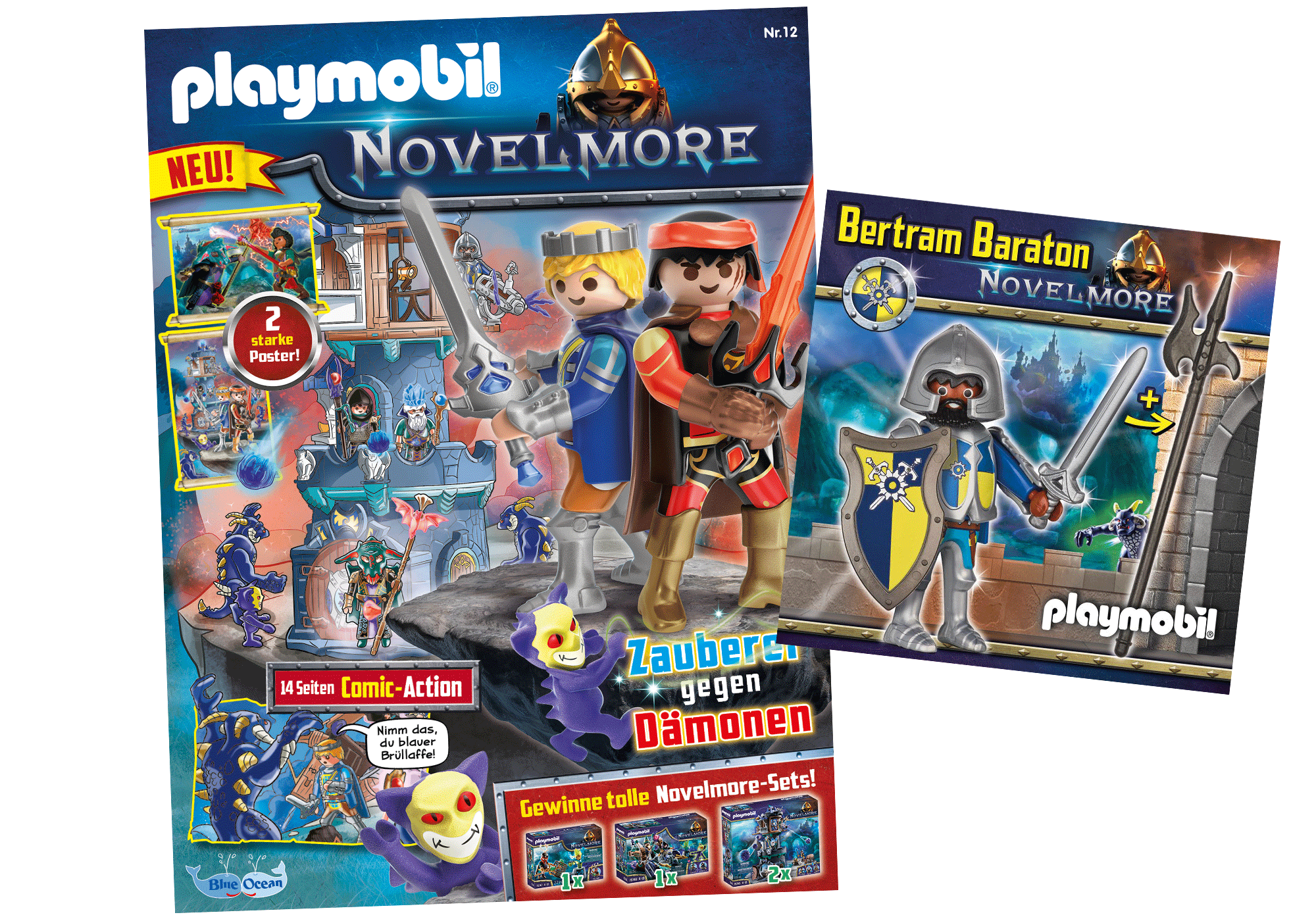 PLAYMOBIL-Magazin NOVELMORE (Magazin 12/21 Bertram Baraton)