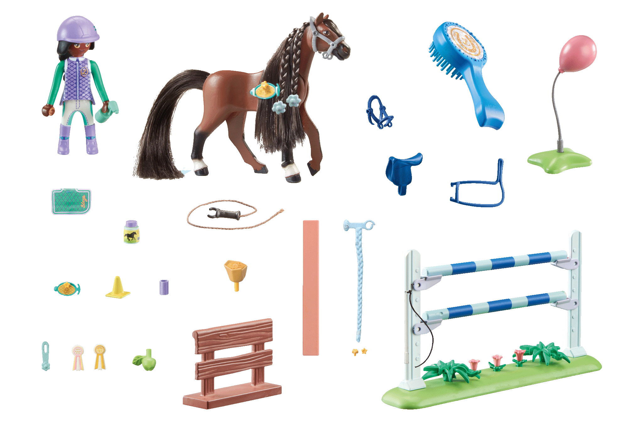 Zoe & Blaze mit Turnierparcours