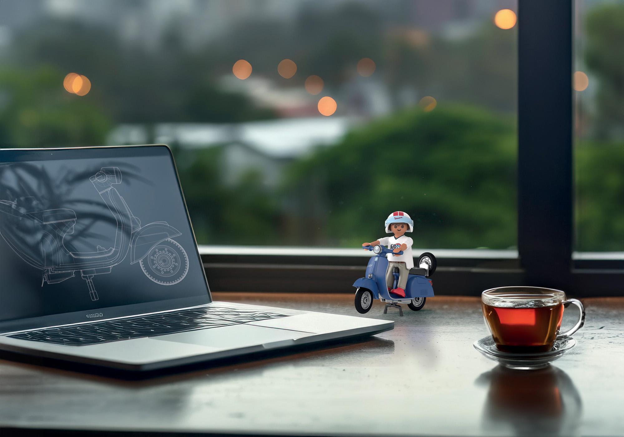 1969 Vespa 150 Sprint Veloce. Blau