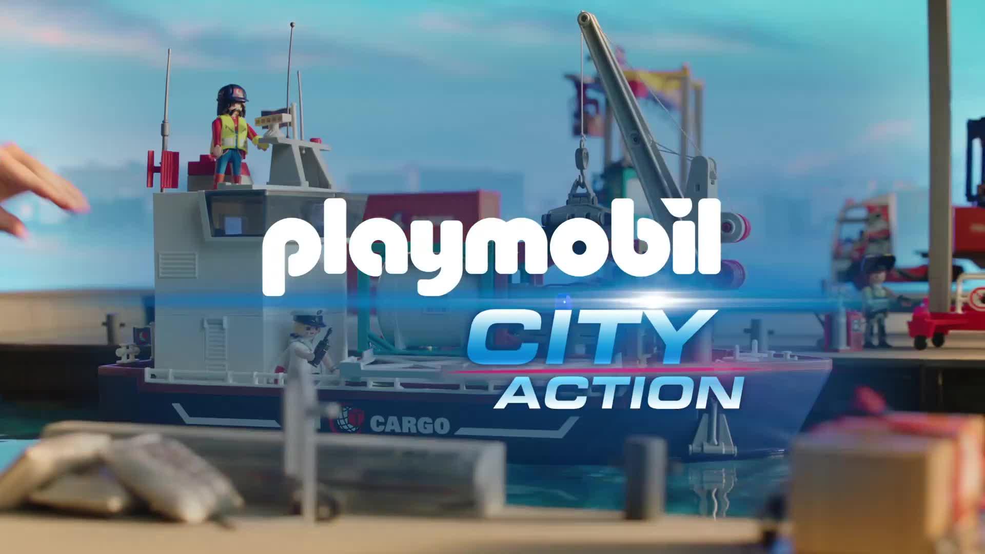 Gabelstapler mit Fracht