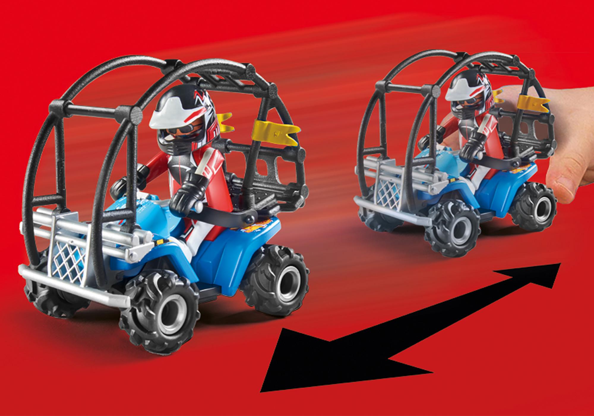 Starter Pack Stuntshow Quad mit Feuerrampe