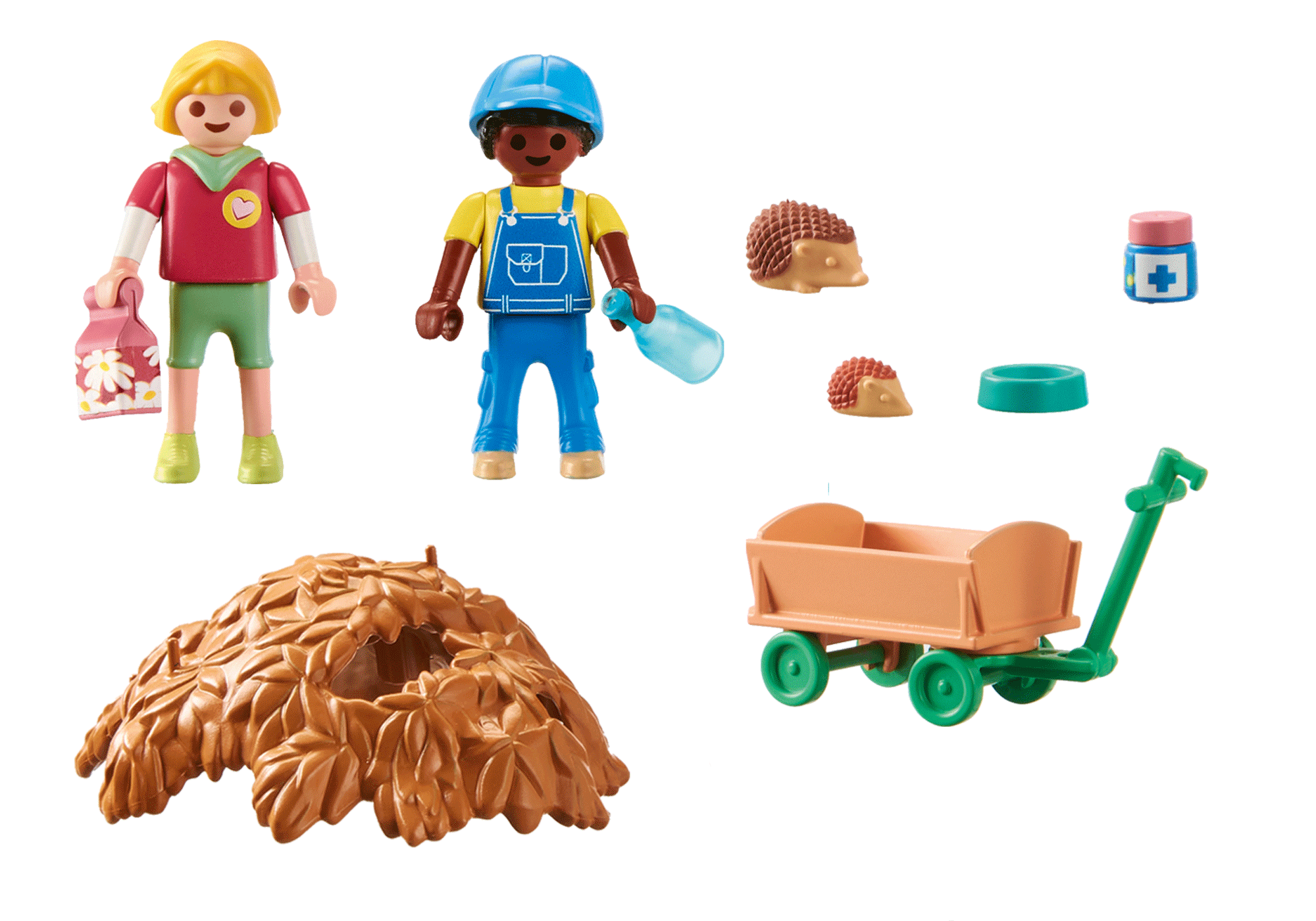 Pflege der Igelfamilie