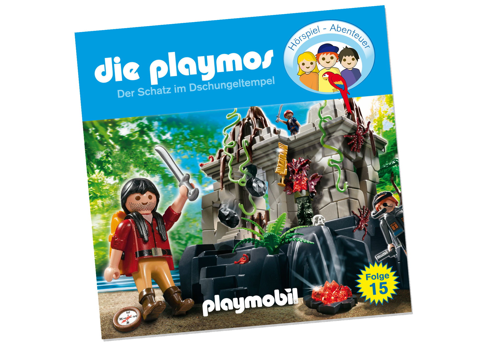 Der Schatz im Dschungeltempel (15) - CD