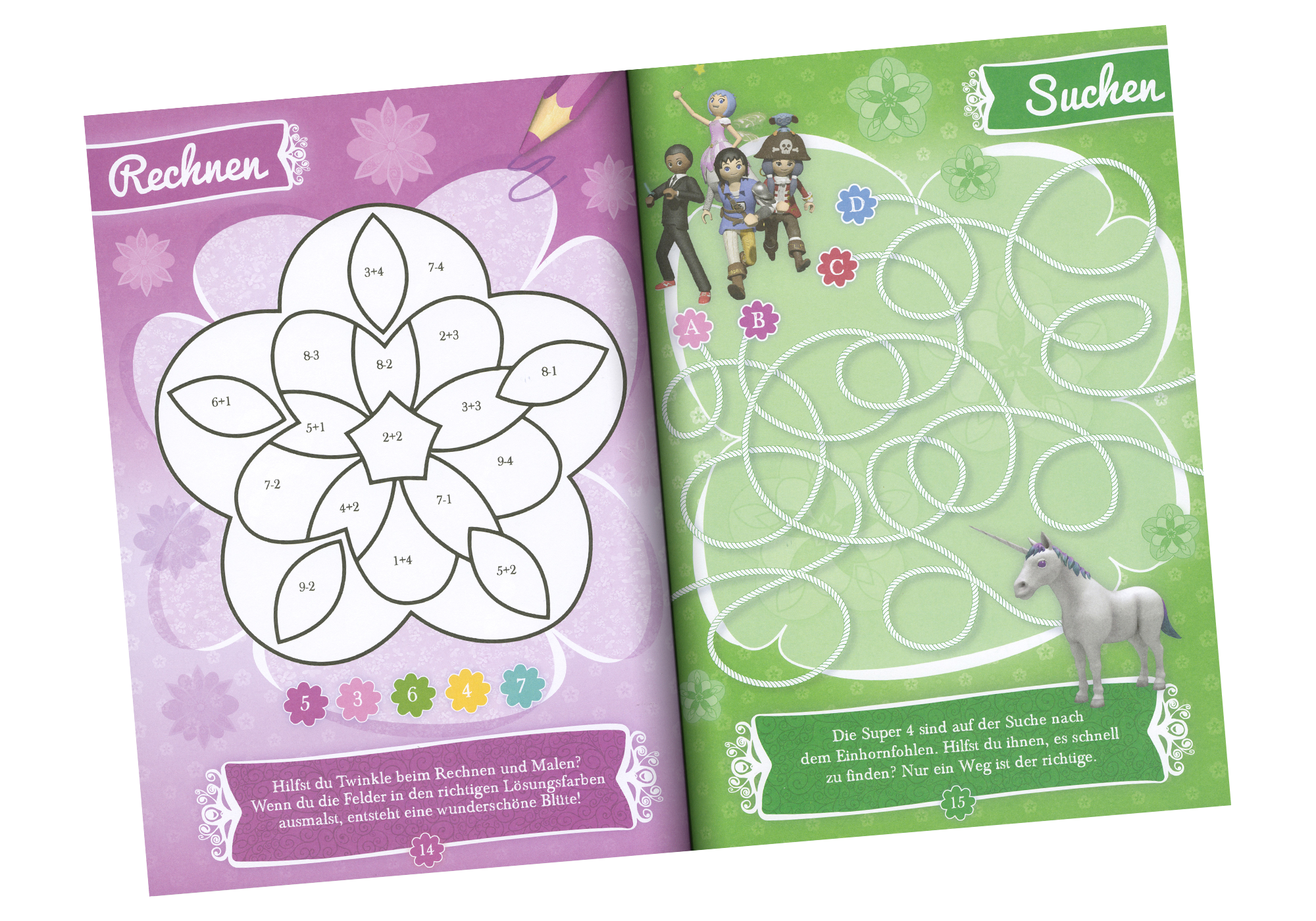 Super 4: Der große Rätselspaß - Die verwunschene Welt