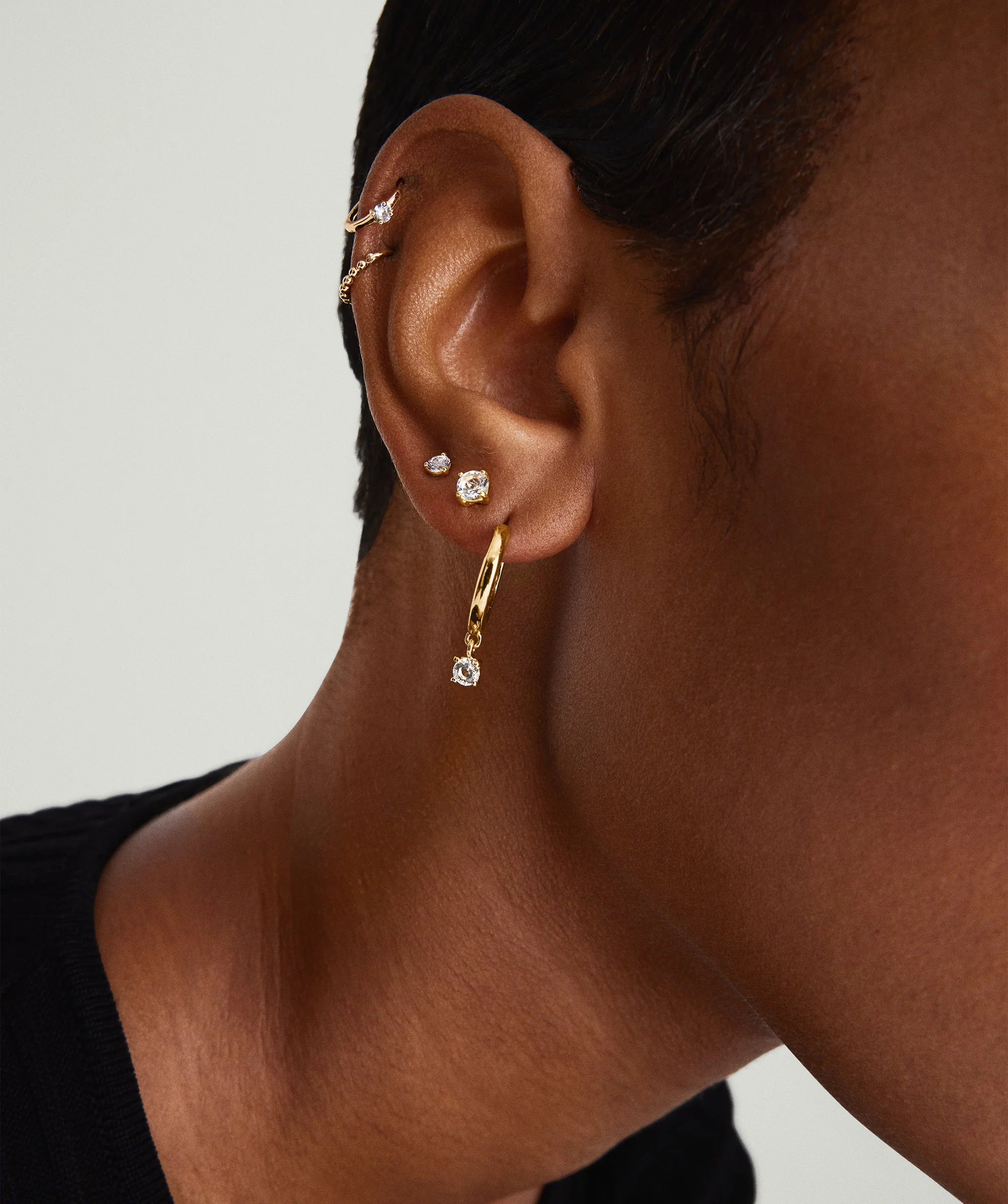 Single Colored Mini Hoop