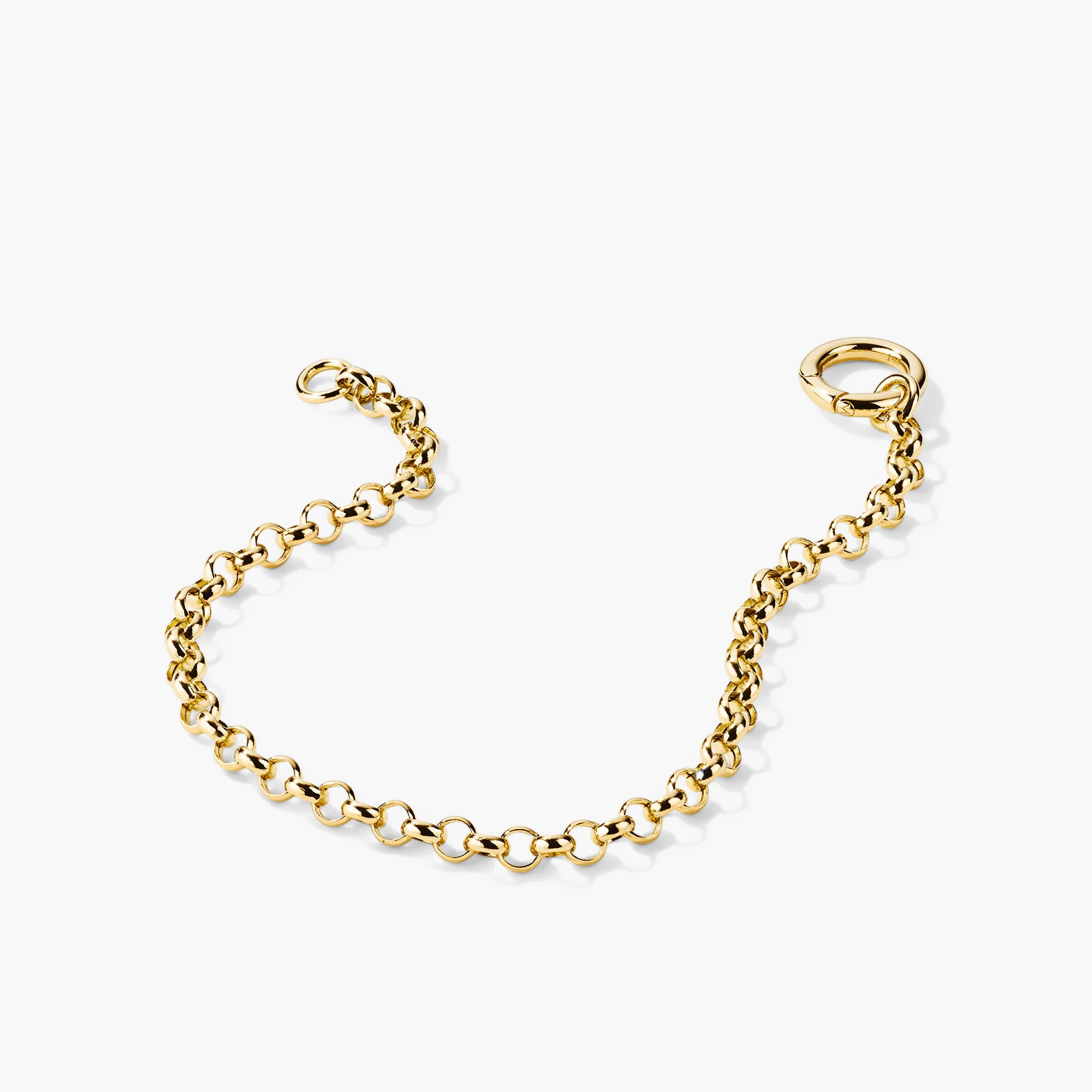 Rolo Chain Charm Bracelet