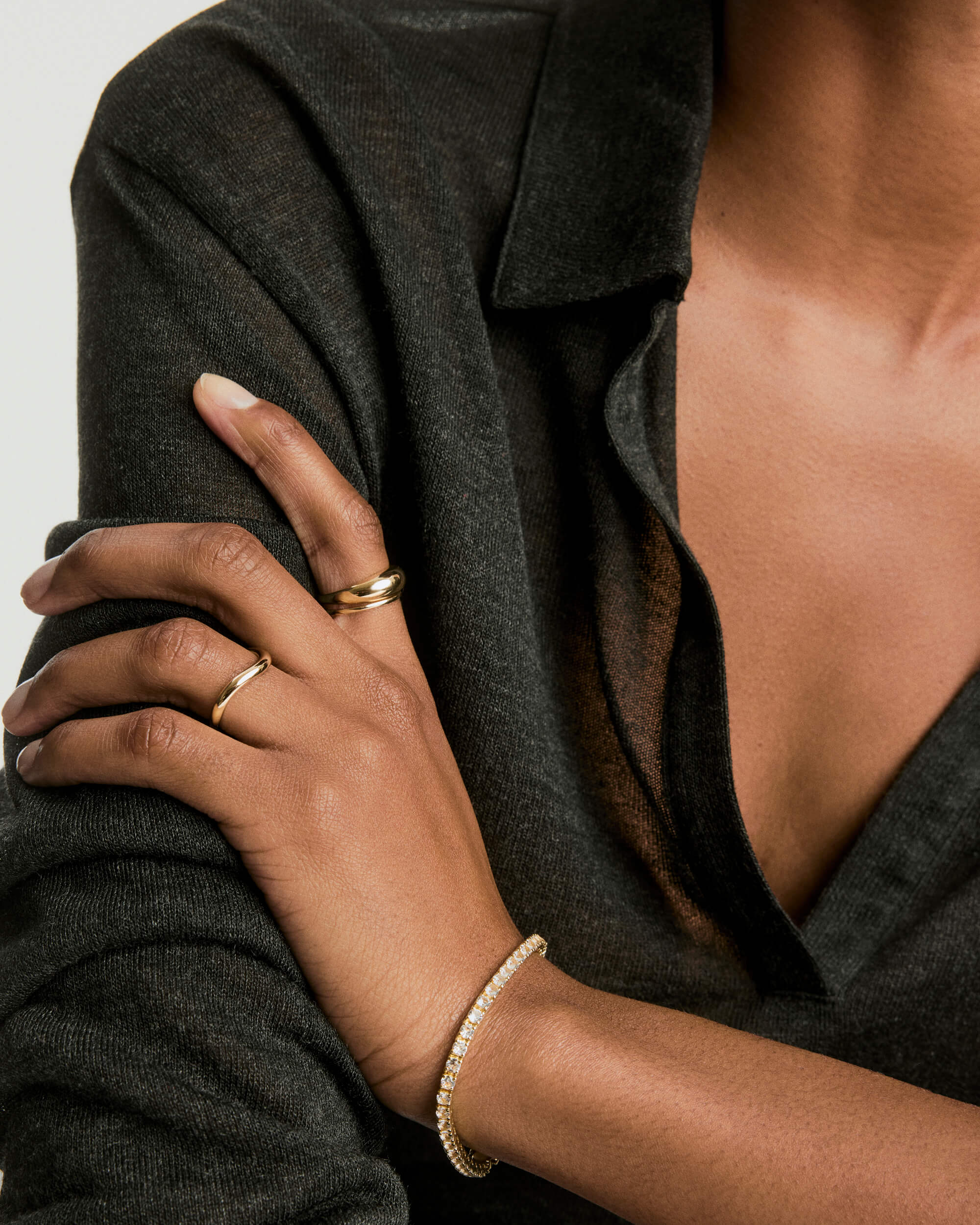 Lab Grown Sapphire Tennis Bracelet