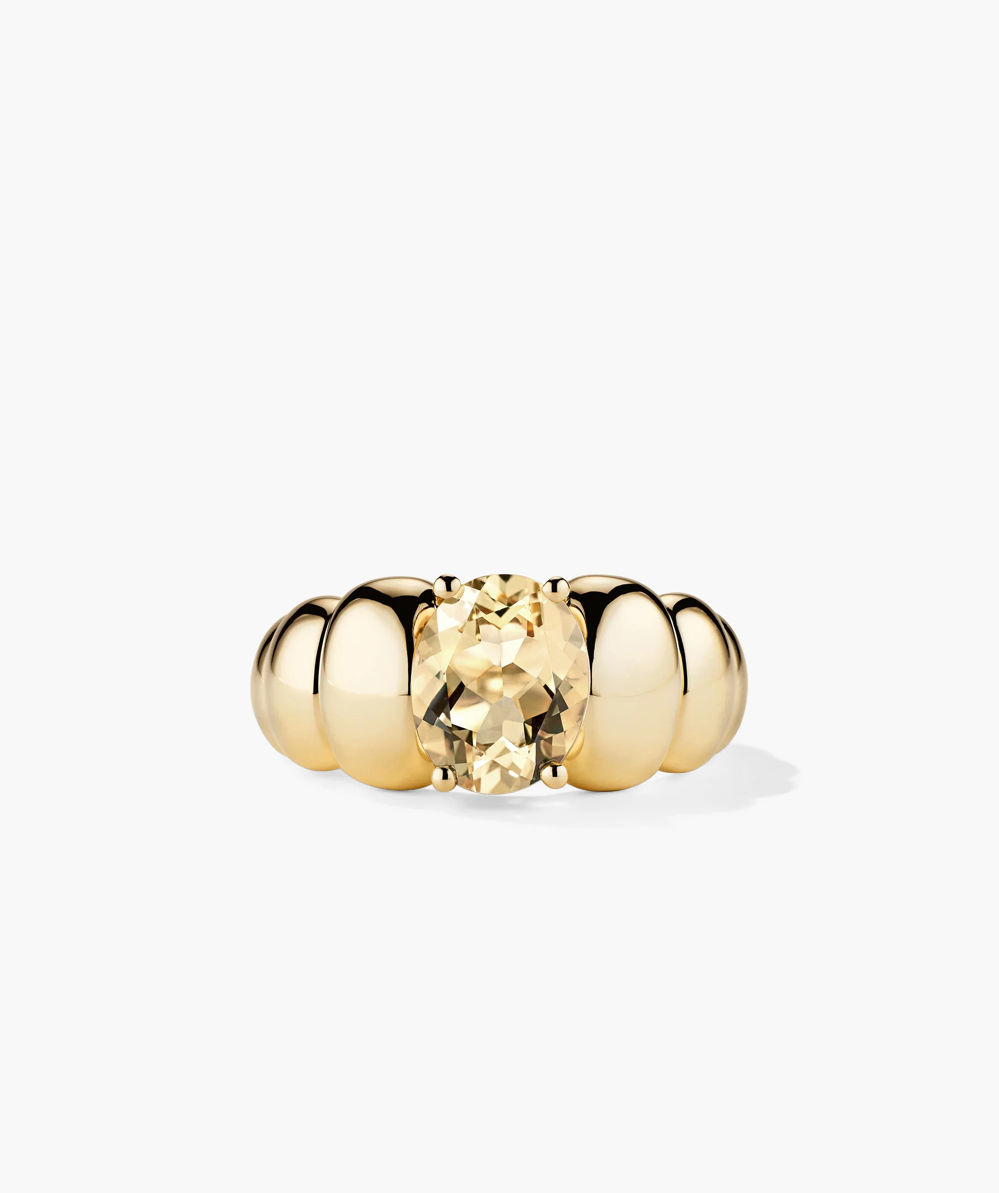 Puffy Charlotte Gemstone Ring