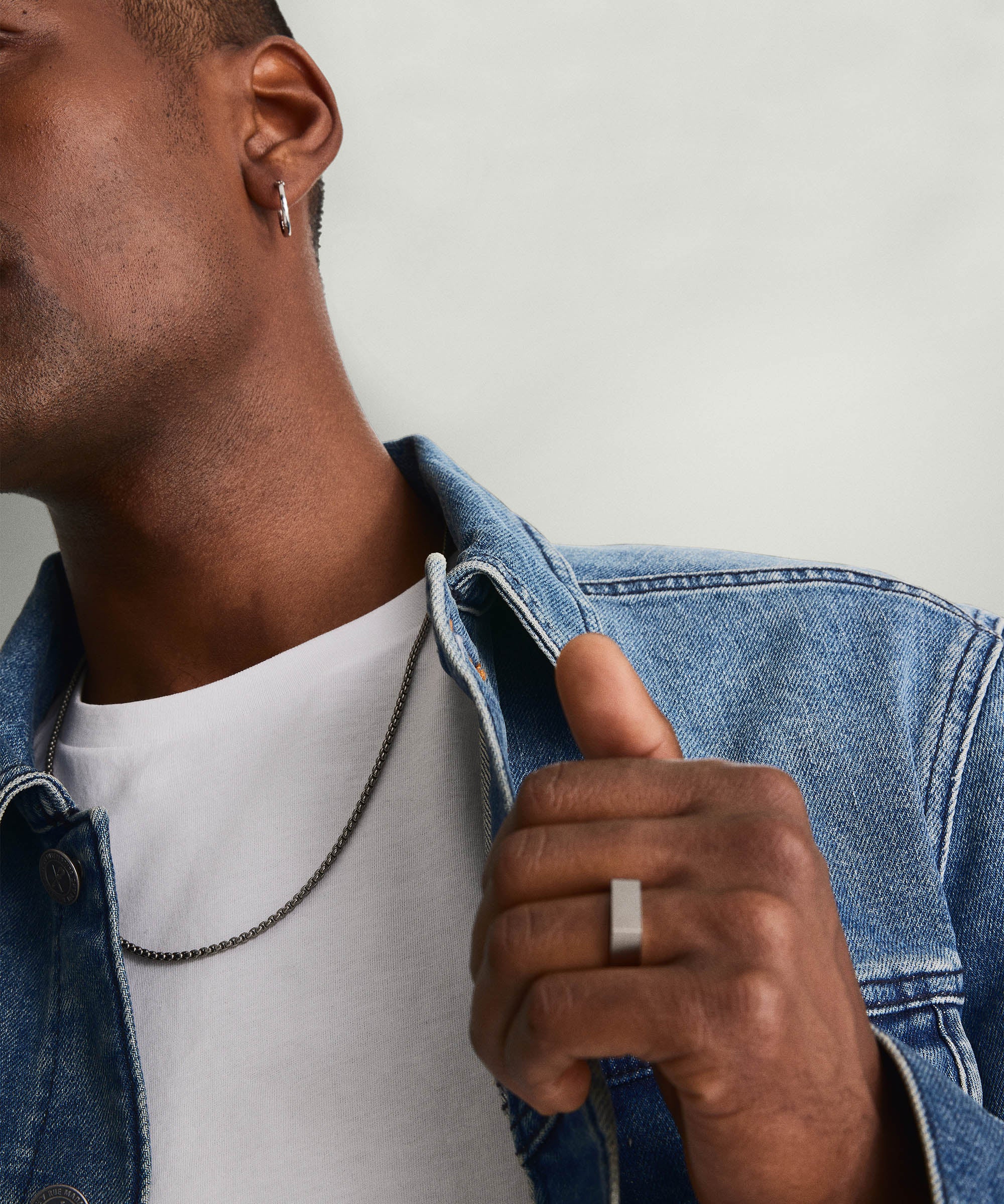 Round Box Chain Necklace