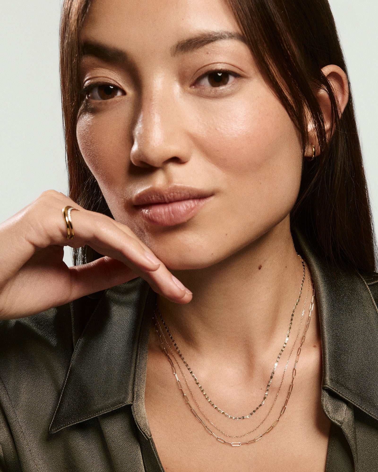 Mini Anchor Chain Necklace