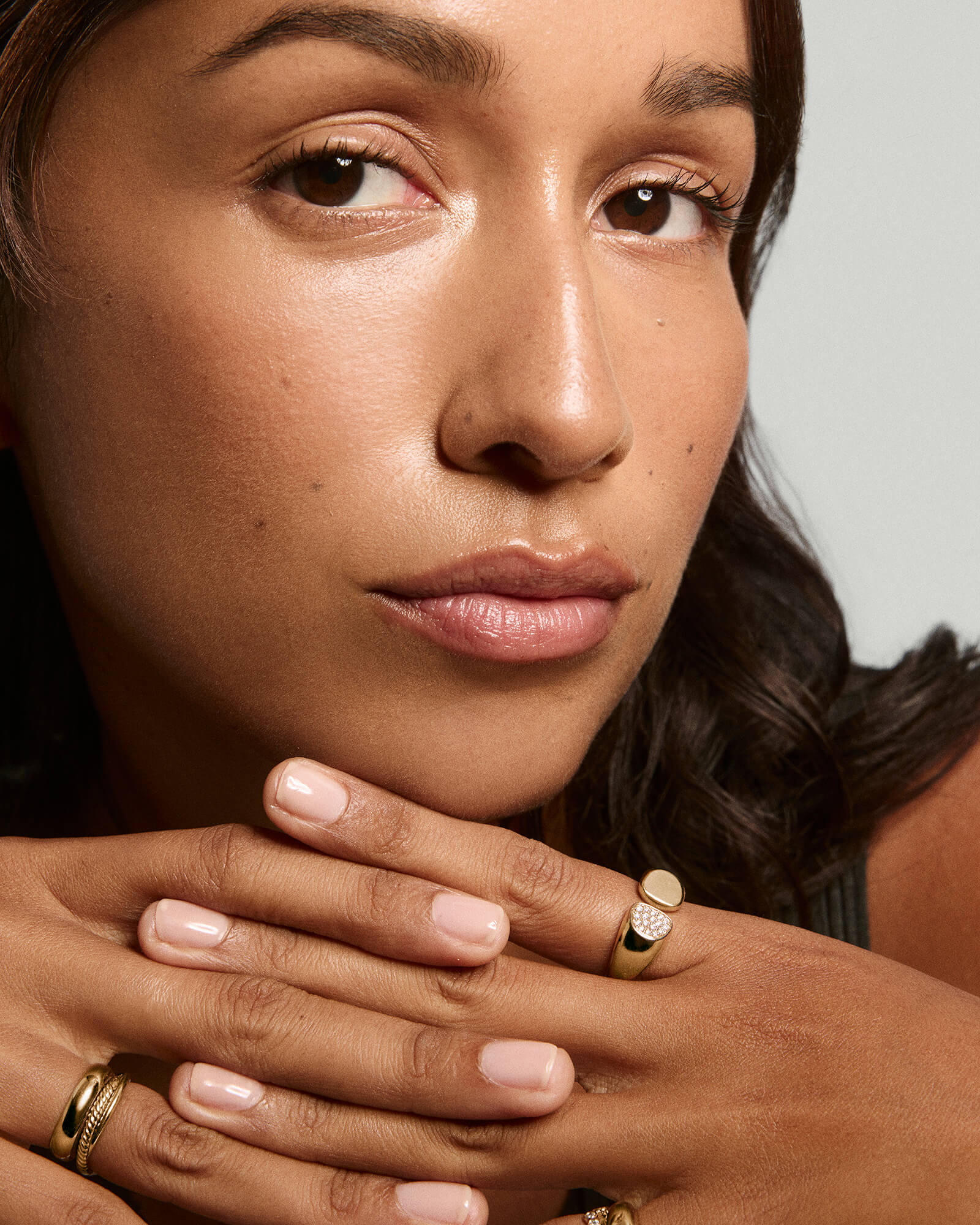 Sabine Open Signet Ring