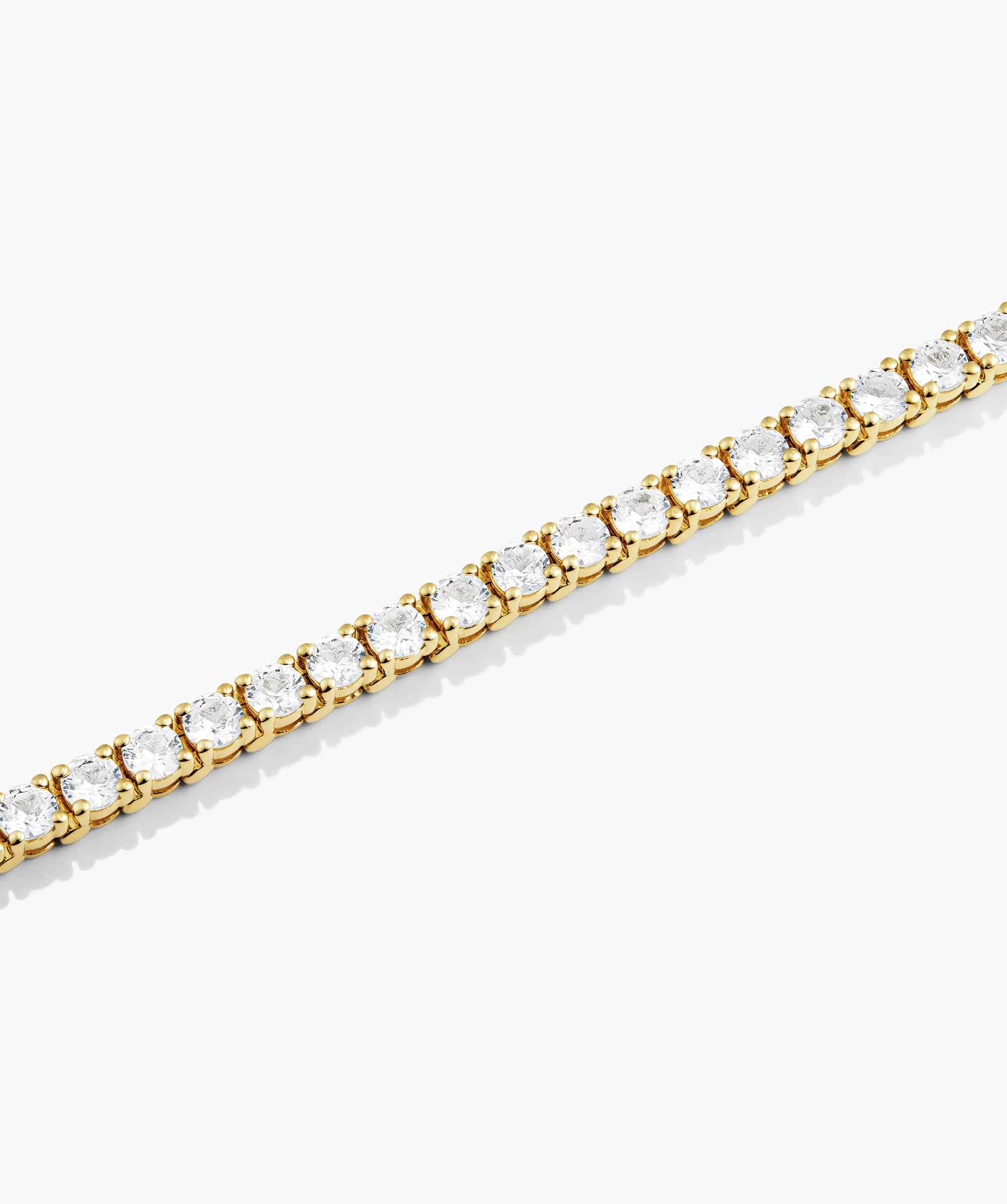 Lab Grown Sapphire Tennis Bracelet