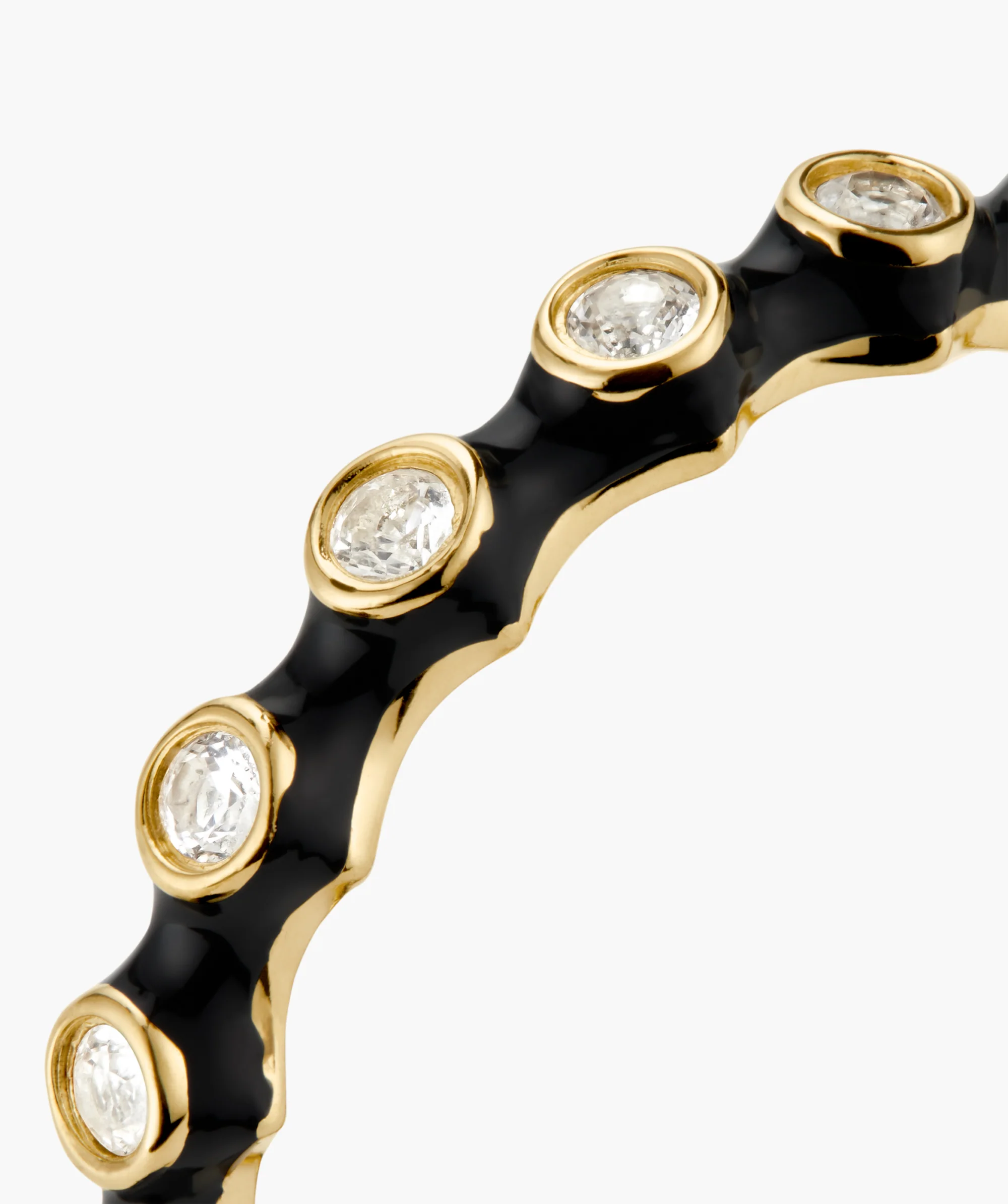 Enamel Charlotte Stacker Ring