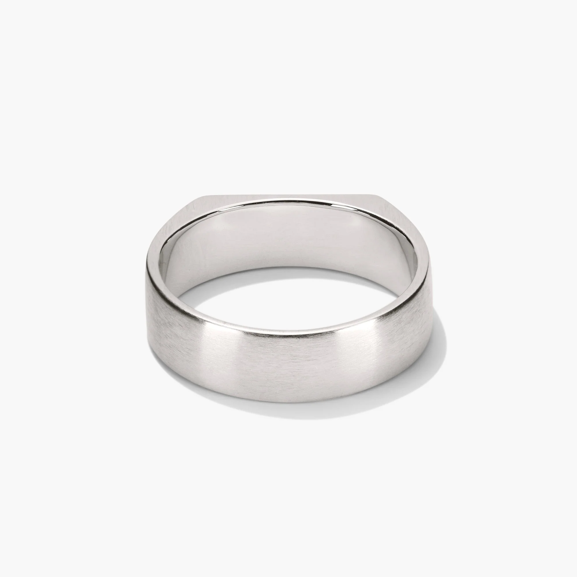 Slim Rectangular Signet Ring
