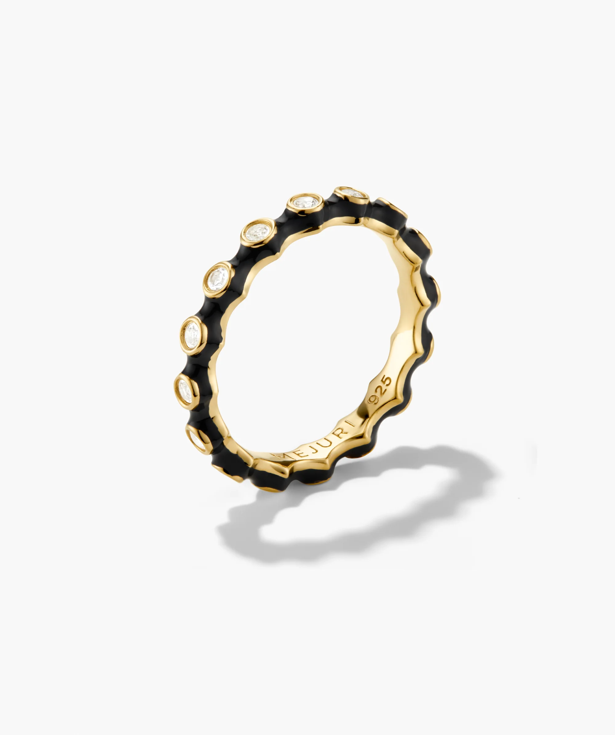 Enamel Charlotte Stacker Ring