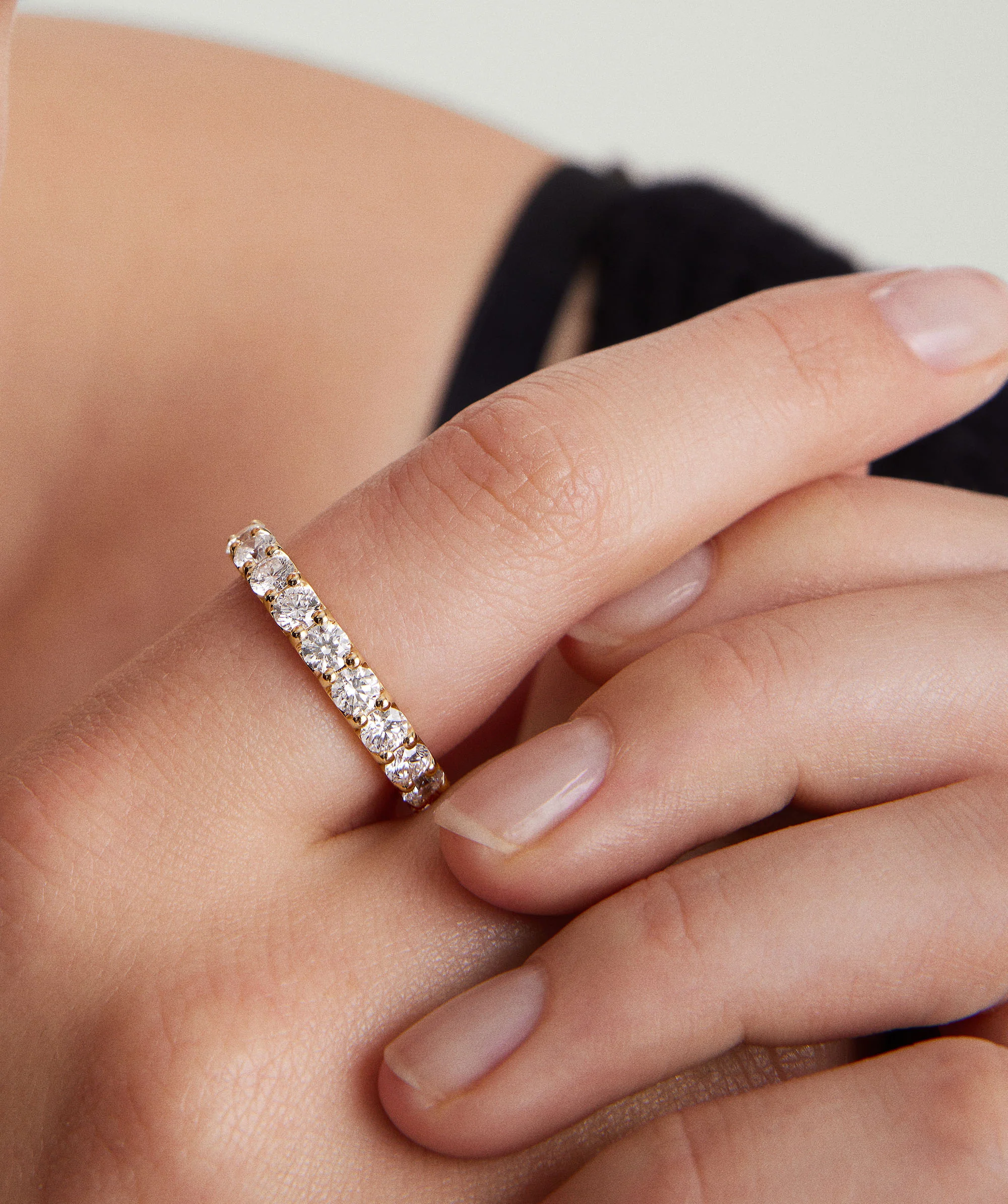 3.5mm Lab Grown Diamond Eternity Band