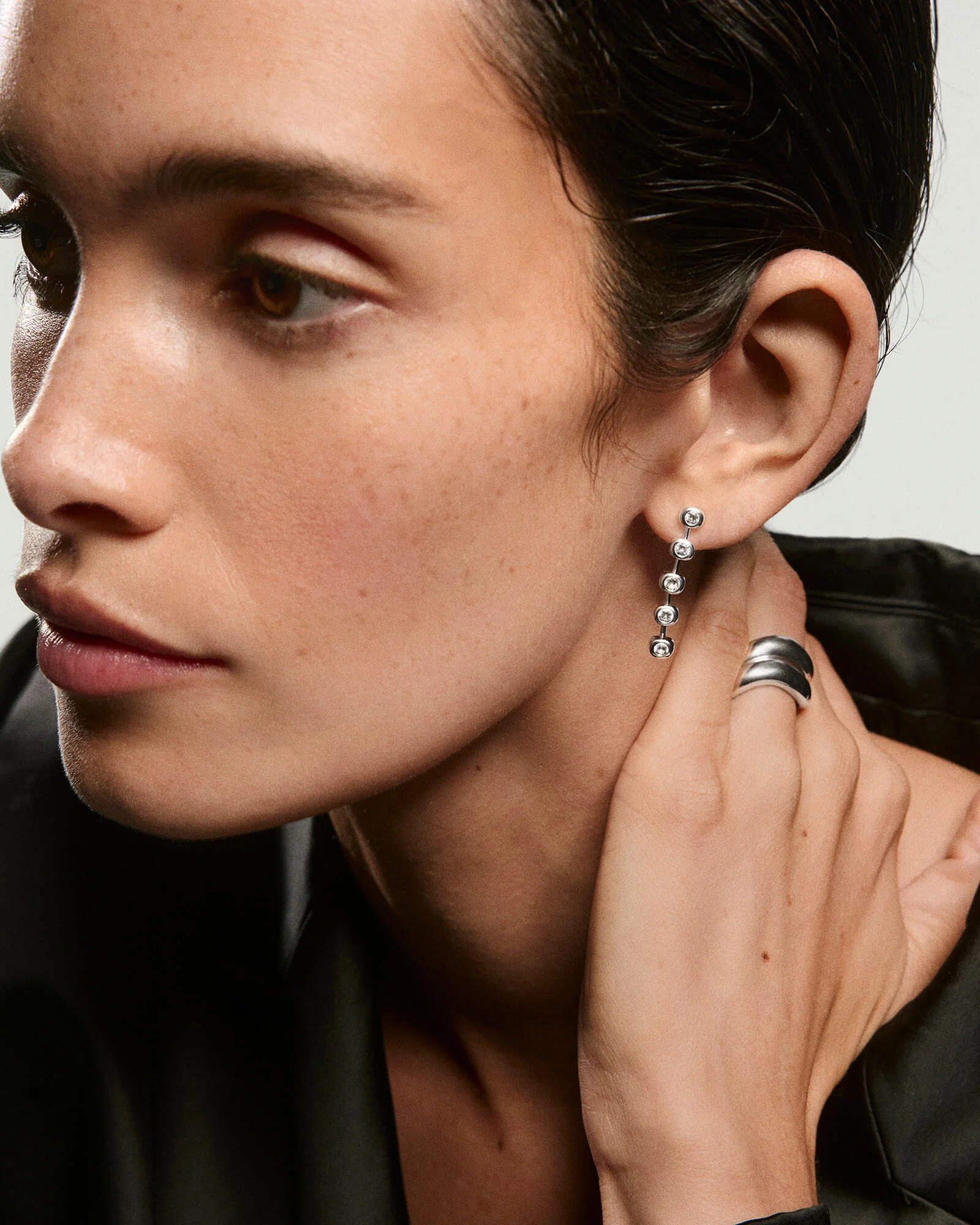 Zina Tennis Earrings