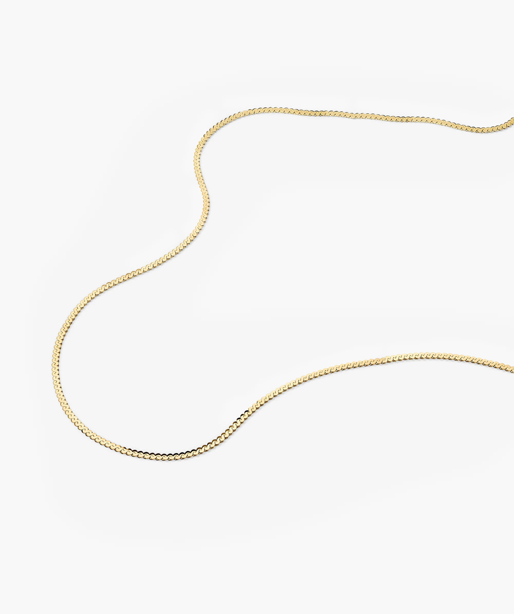 Serpentine Chain Necklace