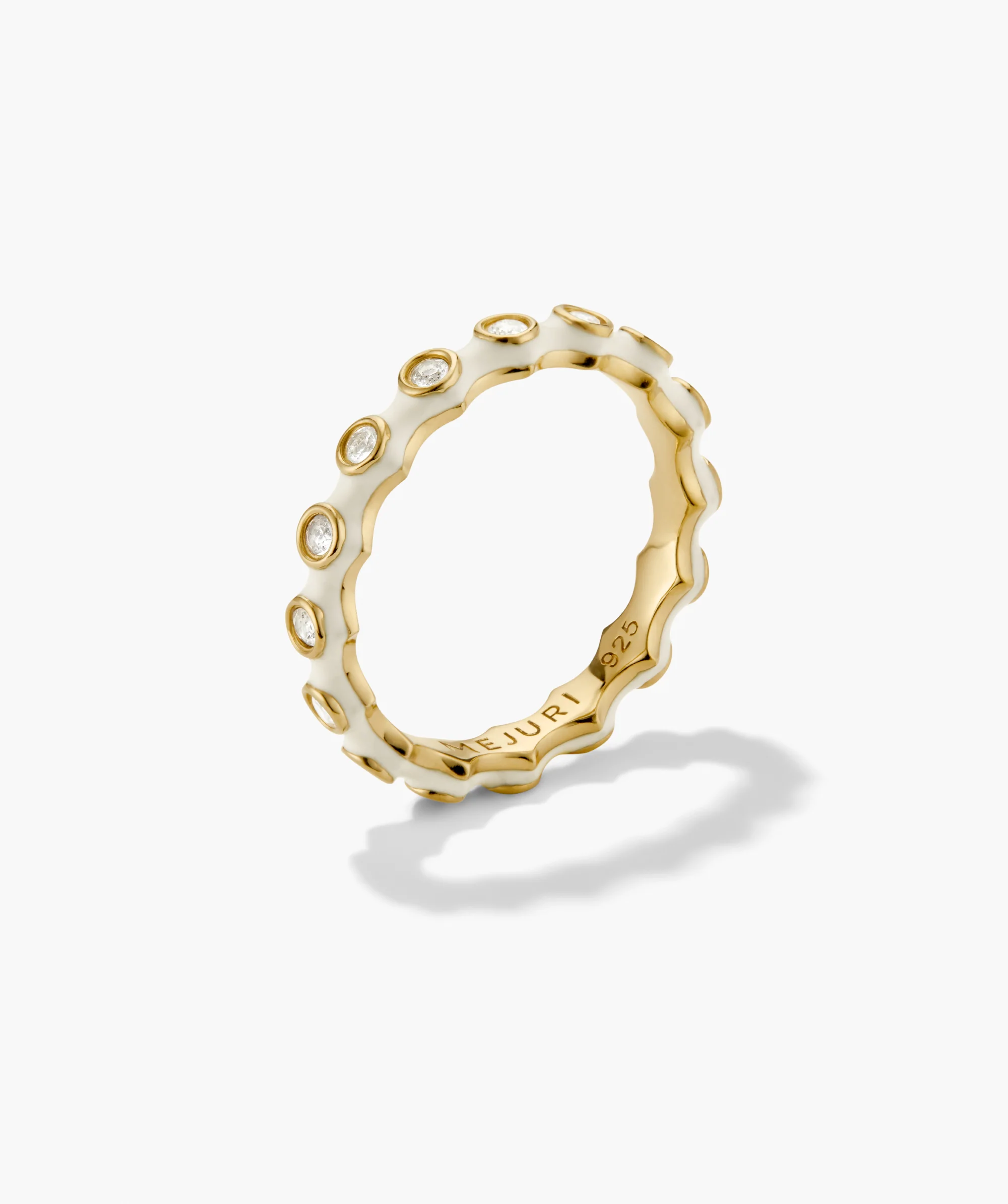 Enamel Charlotte Stacker Ring