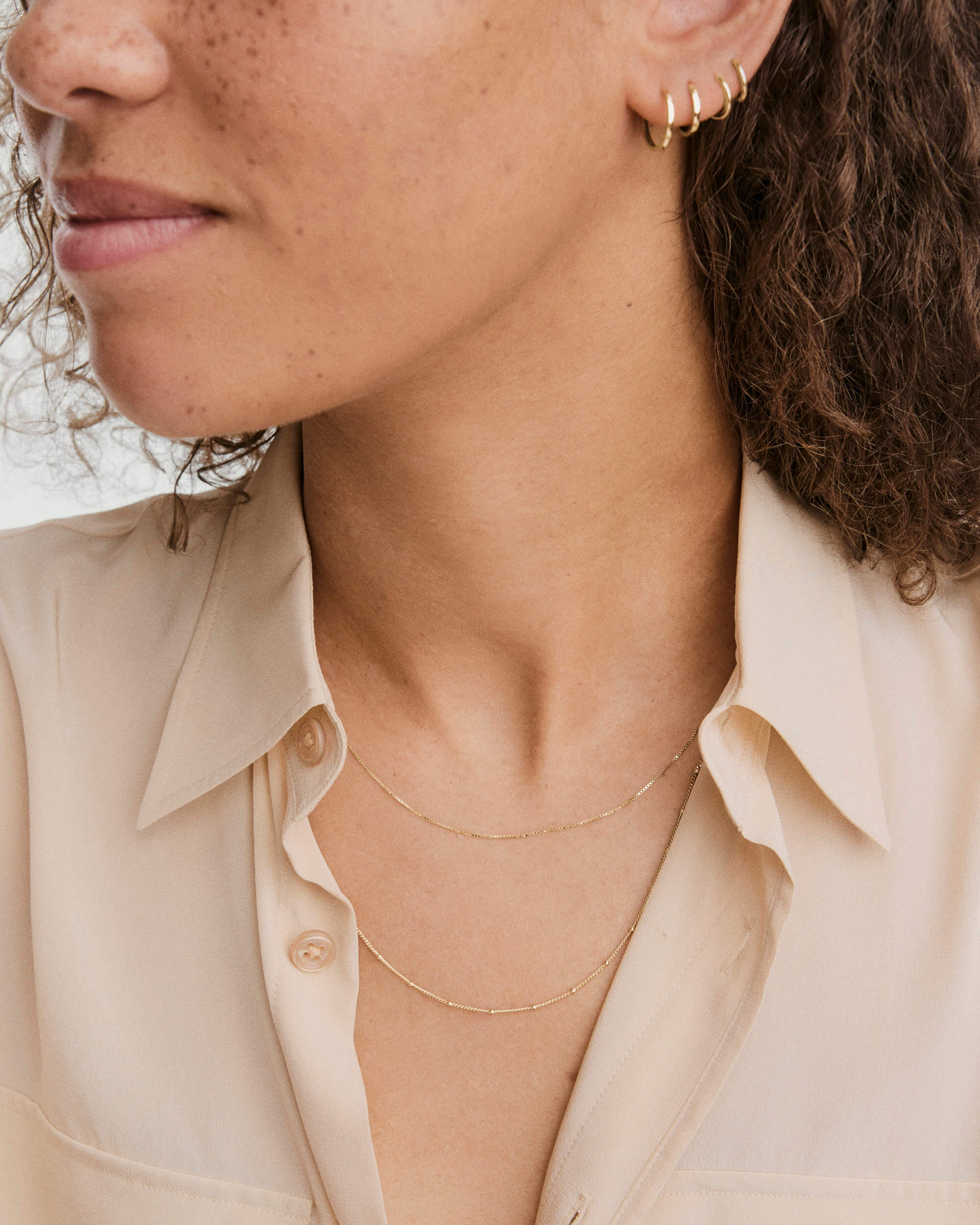 Baby Box Chain Necklace