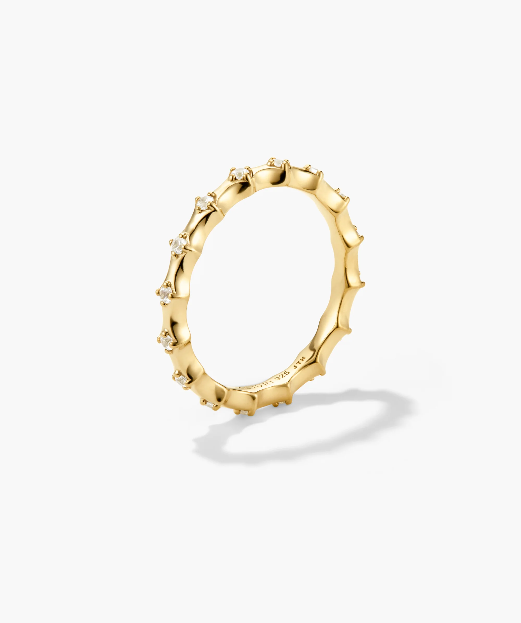 Charlotte Crest Stacker Ring