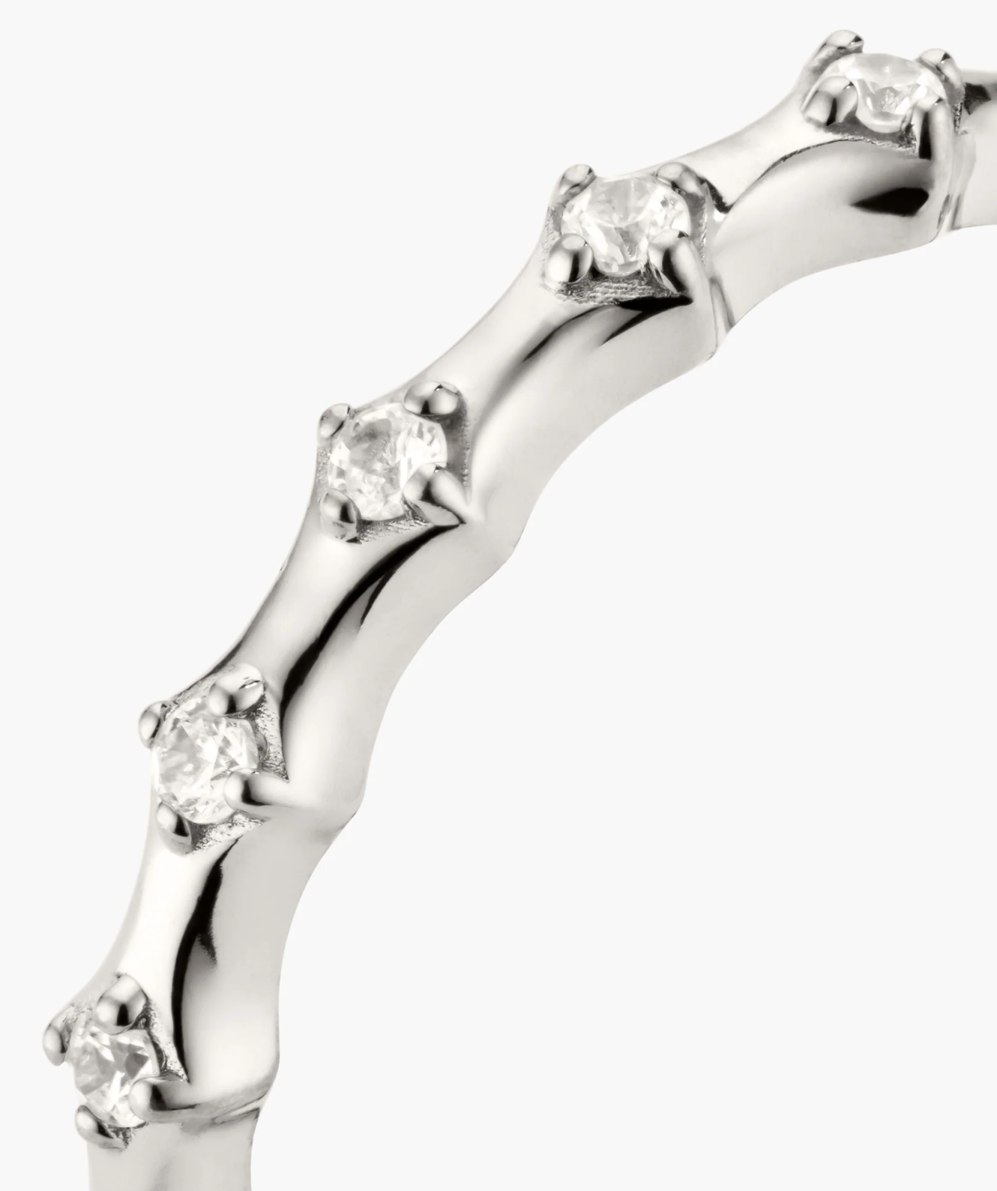 Charlotte Crest Stacker Ring