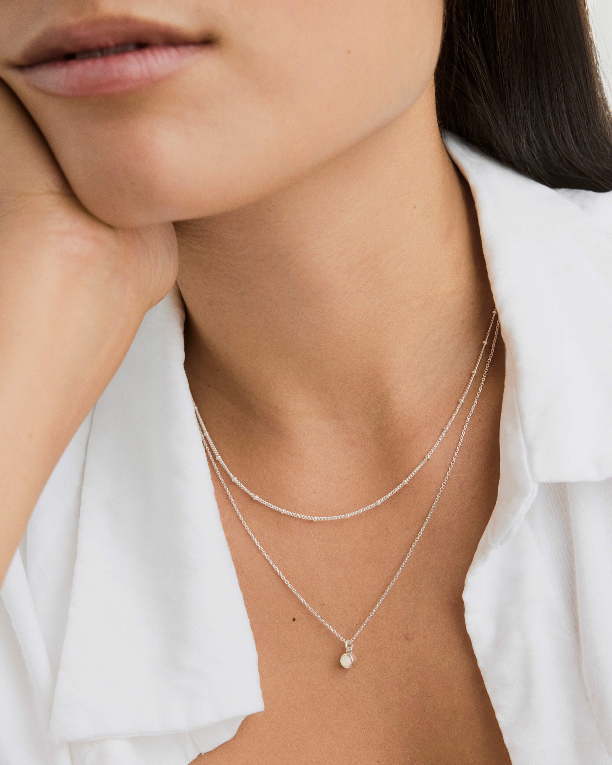 Sia Birthstone Pendant Necklace