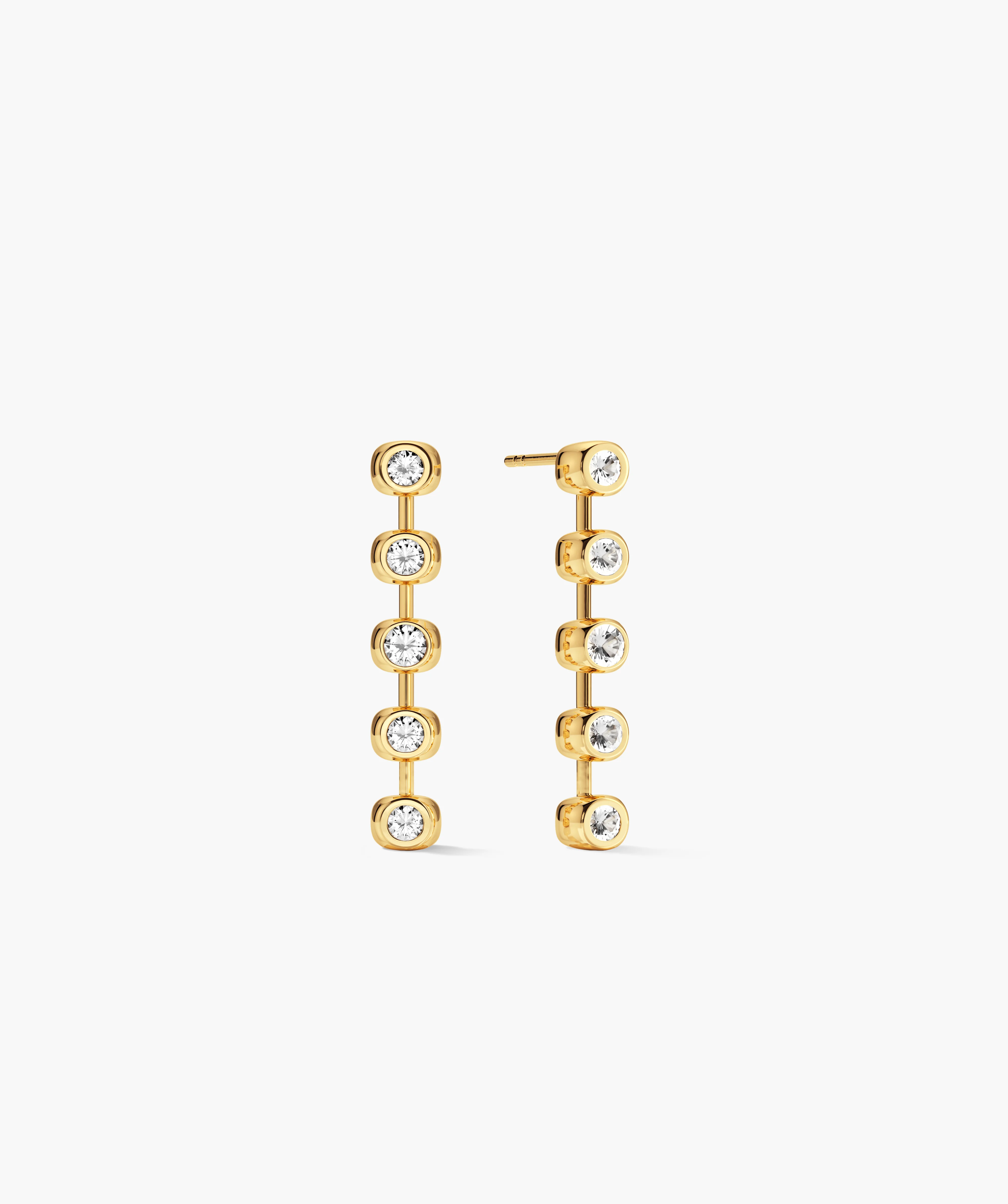 Zina Tennis Earrings