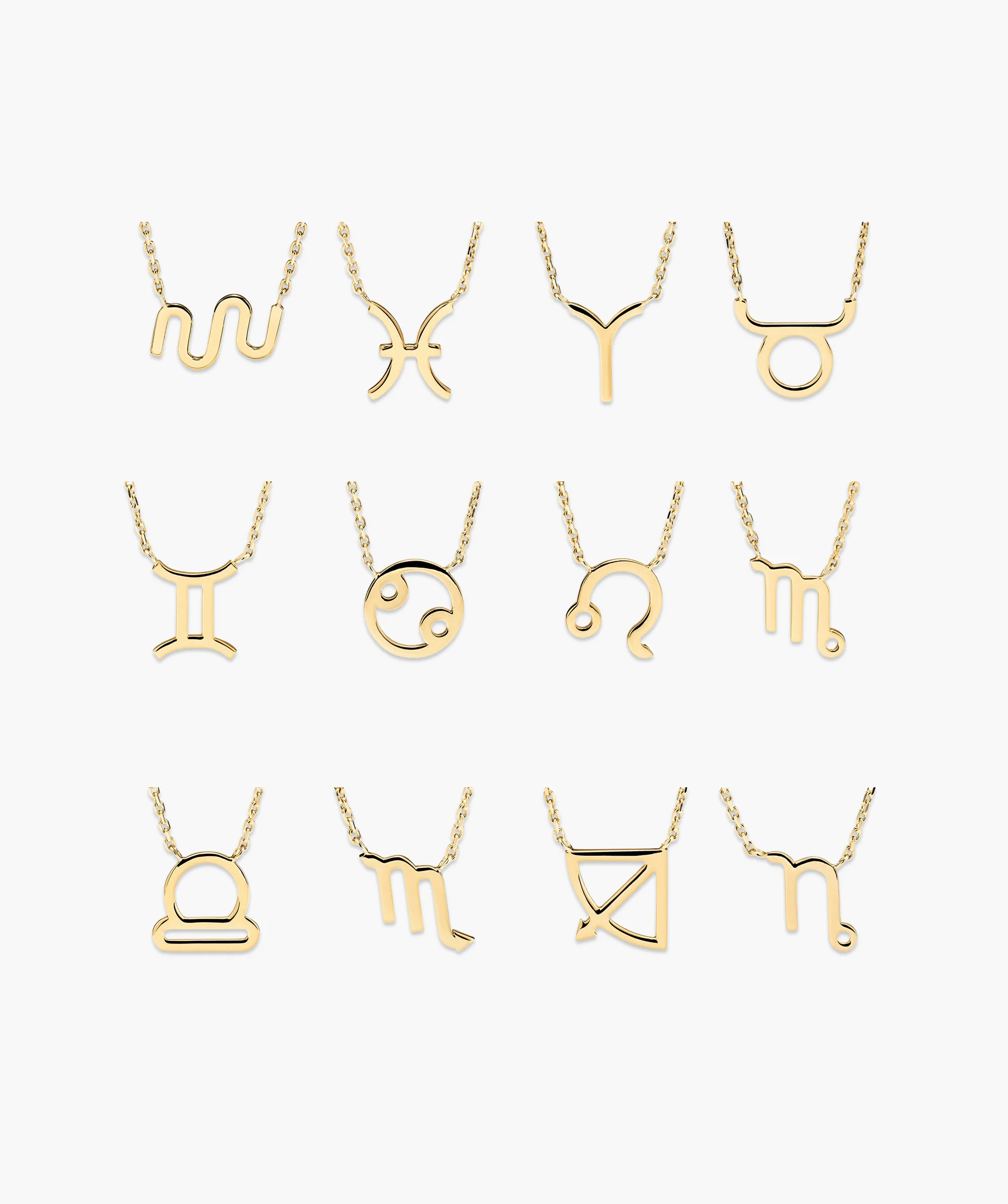 Zodiac Sign Necklace