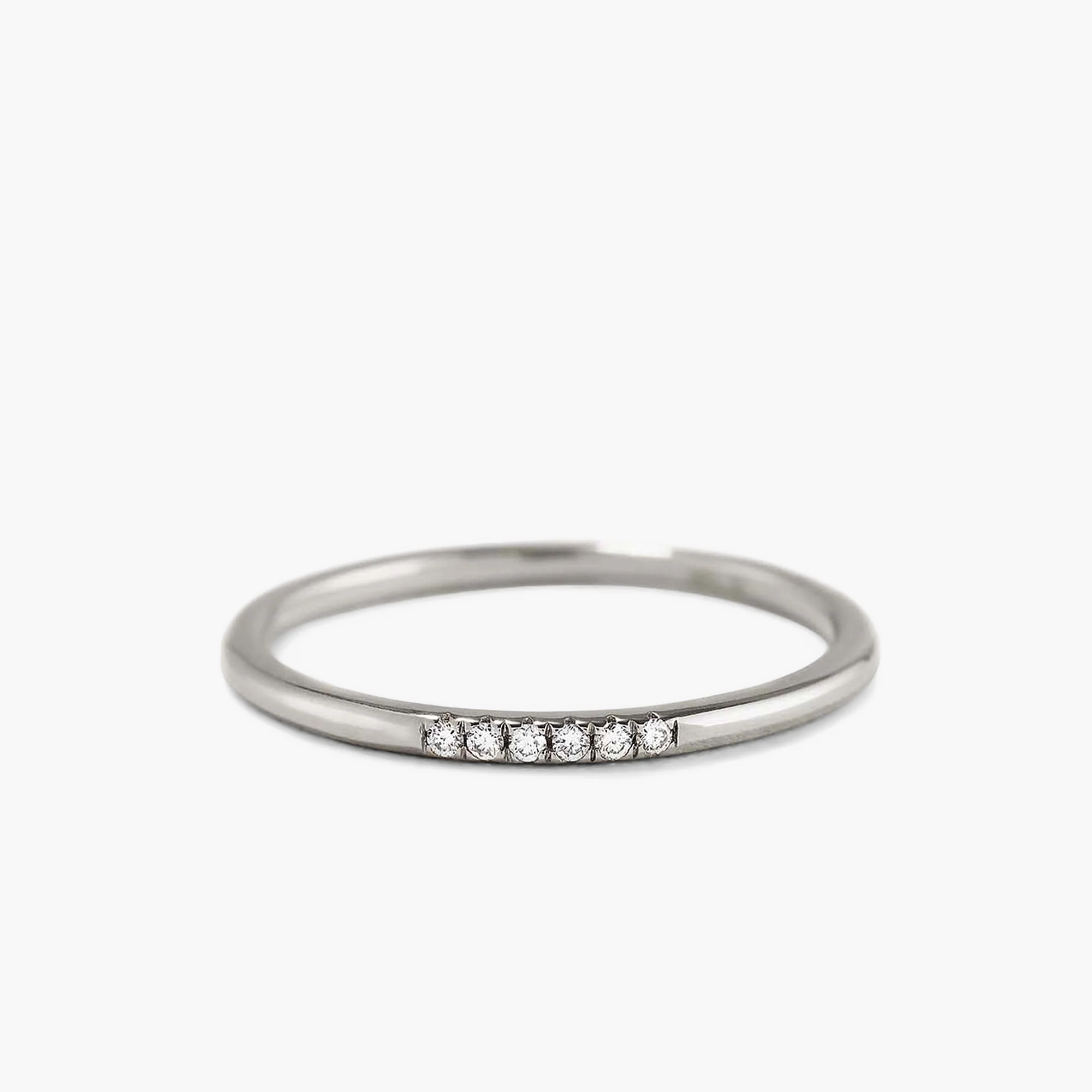 Diamonds Line Ring