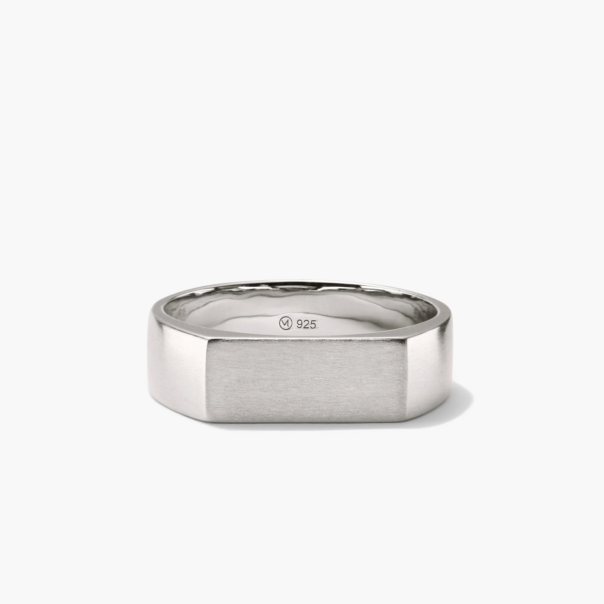Slim Rectangular Signet Ring