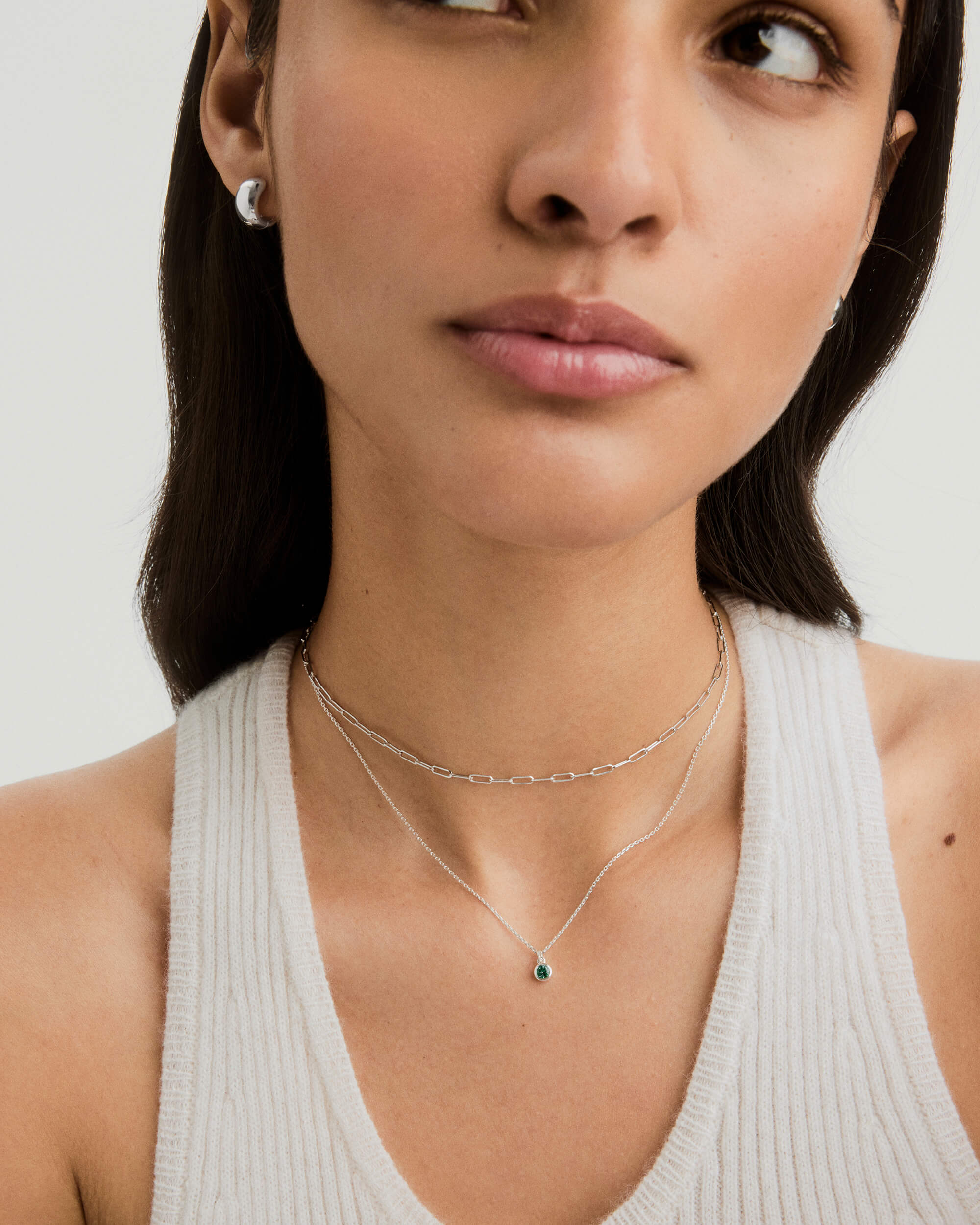 Sia Birthstone Pendant Necklace