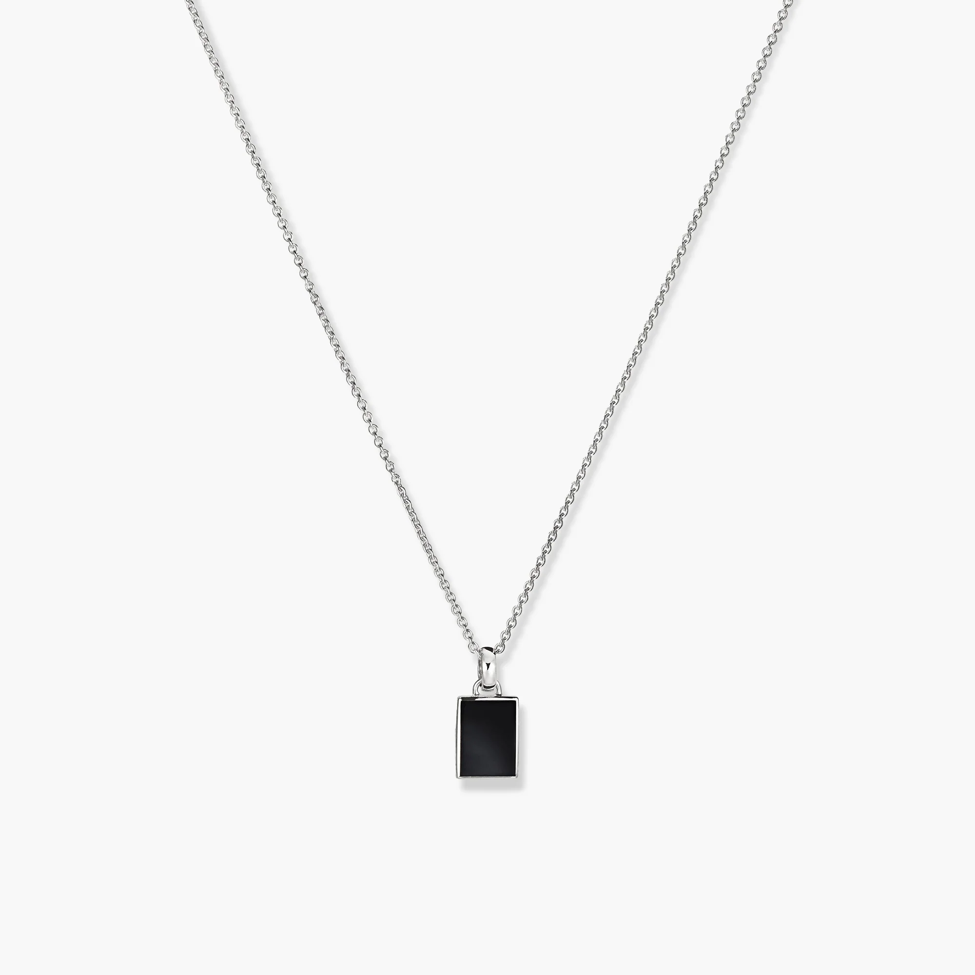 Black Onyx Pendant Necklace