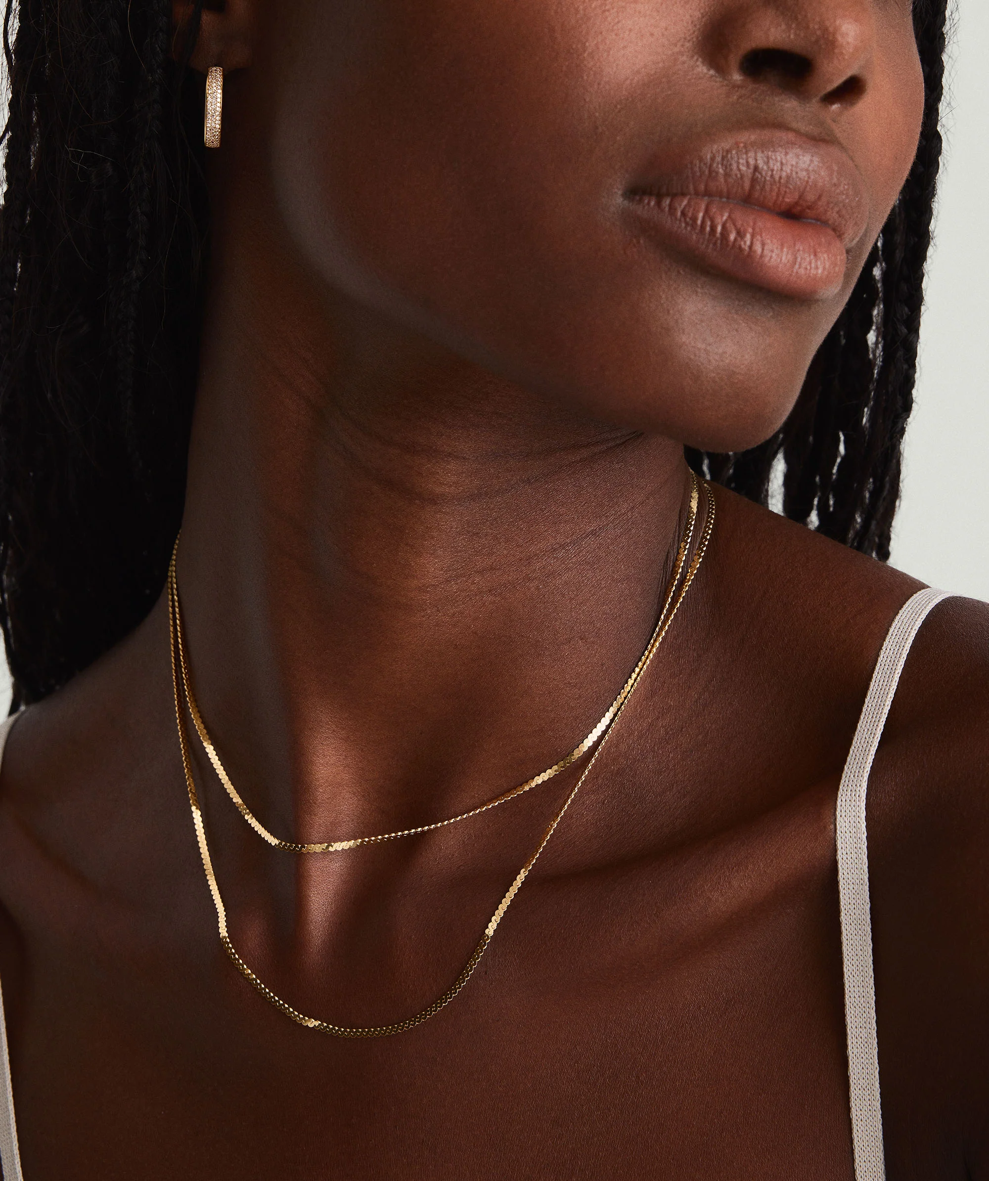 Serpentine Chain Necklace